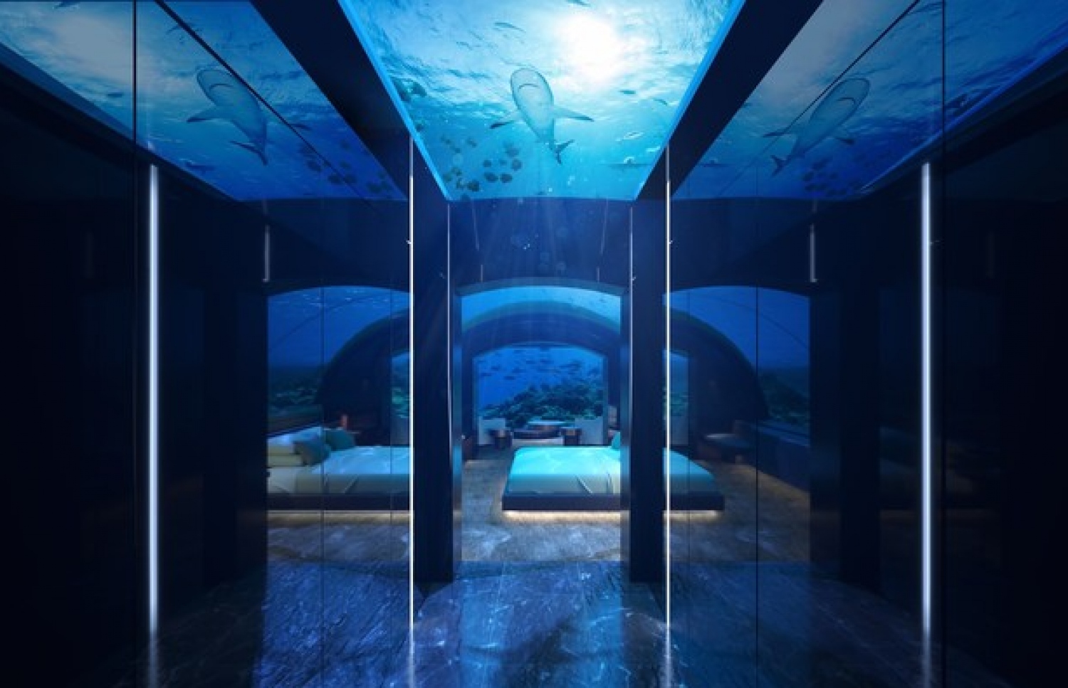 ކޮންރެޑް މޯލްޑިވްސްގައި "މުރަކަ" ނަމުގައި ހަދާ ގޭ ކުރެހުމެއް. ފޮޓޯ: ޓެލެގްރާފް