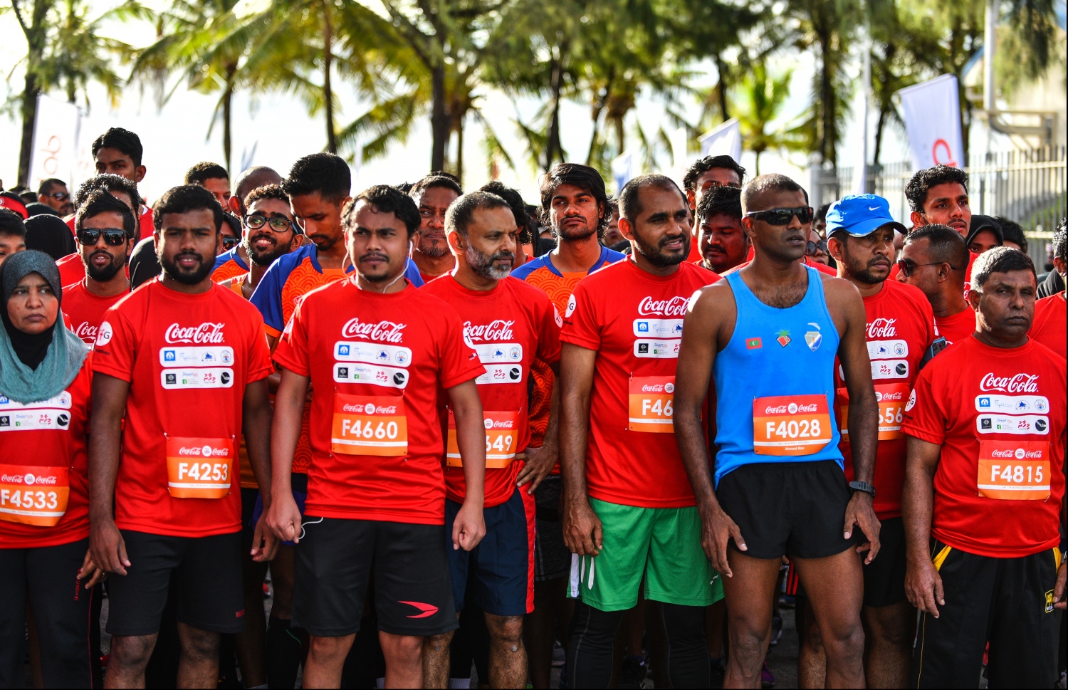 ހުޅުމާލެ: އޭޕްރިލް 120، 2018- ޓޯޓަލް ފިޓްނަސް ގްރޫޕް (ޓީއެފްޖީން) އިން ބޭއްވި ކޮކާކޯލާ ލޯންގް ރަންގެ ހަ ވަނަ އިވެންޓްގެ ތެރެއިން: ބޮޑު ތަރުހީބަކާއިއެކު ހުޅުމާލޭގައި، ހަތަރު ރޭހަކަށް ބަހާލައިގެން ބޭއްވި މިދުވުމުގައި ޖުމްލަ 1500 ދުވުންތެރިން ވަނީ ބައިވެރިވެފައި.--ފޮޓޯ: ހުސައިން ވަހީދު/މިހާރު