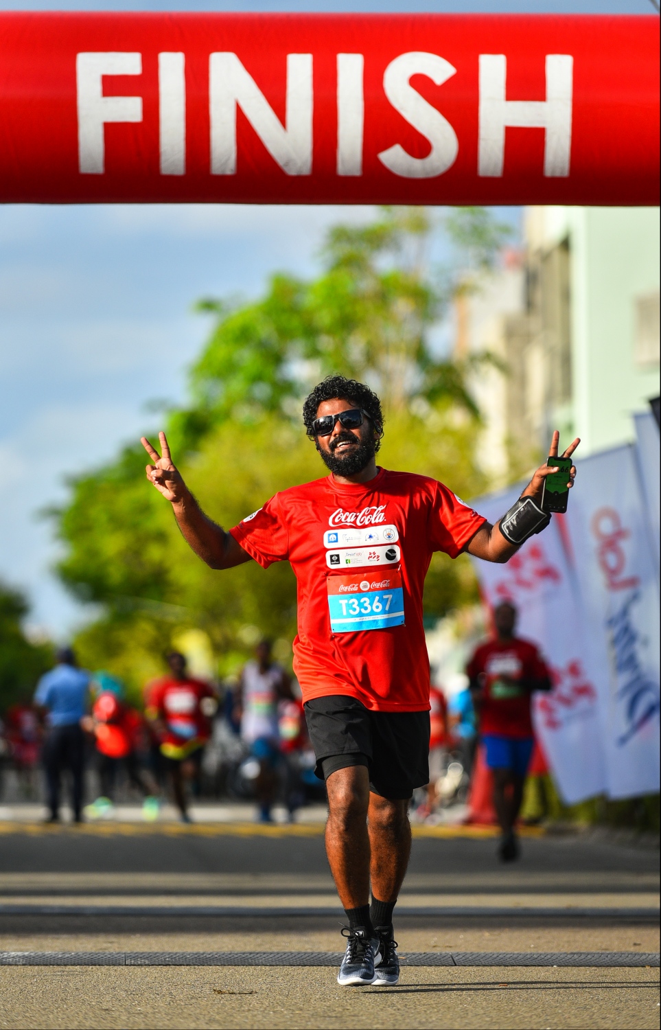 ހުޅުމާލެ: އޭޕްރިލް 120، 2018- ޓޯޓަލް ފިޓްނަސް ގްރޫޕް (ޓީއެފްޖީން) އިން ބޭއްވި ކޮކާކޯލާ ލޯންގް ރަންގެ ހަ ވަނަ އިވެންޓްގެ ތެރެއިން: ބޮޑު ތަރުހީބަކާއިއެކު ހުޅުމާލޭގައި، ހަތަރު ރޭހަކަށް ބަހާލައިގެން ބޭއްވި މިދުވުމުގައި ޖުމްލަ 1500 ދުވުންތެރިން ވަނީ ބައިވެރިވެފައި.--ފޮޓޯ: ހުސައިން ވަހީދު/މިހާރު
