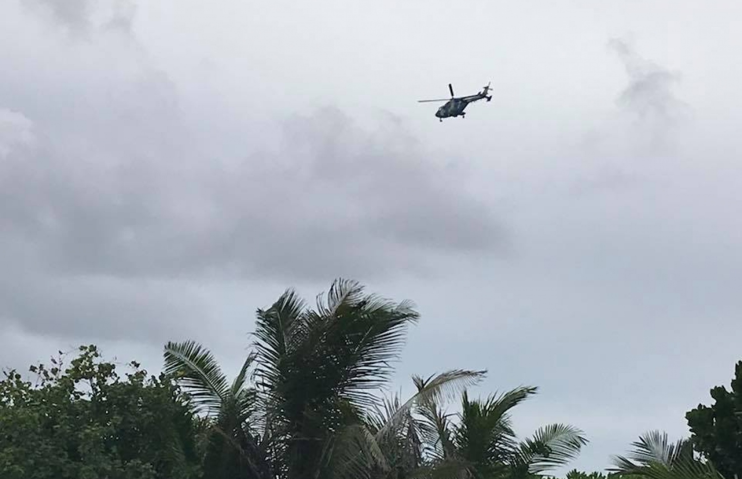 ގެއްލުނު ކުދިން ހޯދަން ހެލިކޮޕްޓަރު ހަރަކާތްތެރި ވަނީ.