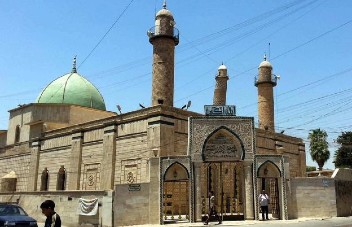 މޫސަލްގެ ތާރީޚީ ނޫރީ މިސްކިތް: އައިއެސްގެ ޚިލާފަތު 2014 ވަނަ އަހަރު އިއުލާންކުރީ އެ މިސްކިތުގައި. --ފޮޓޯ:އީޕީއޭ