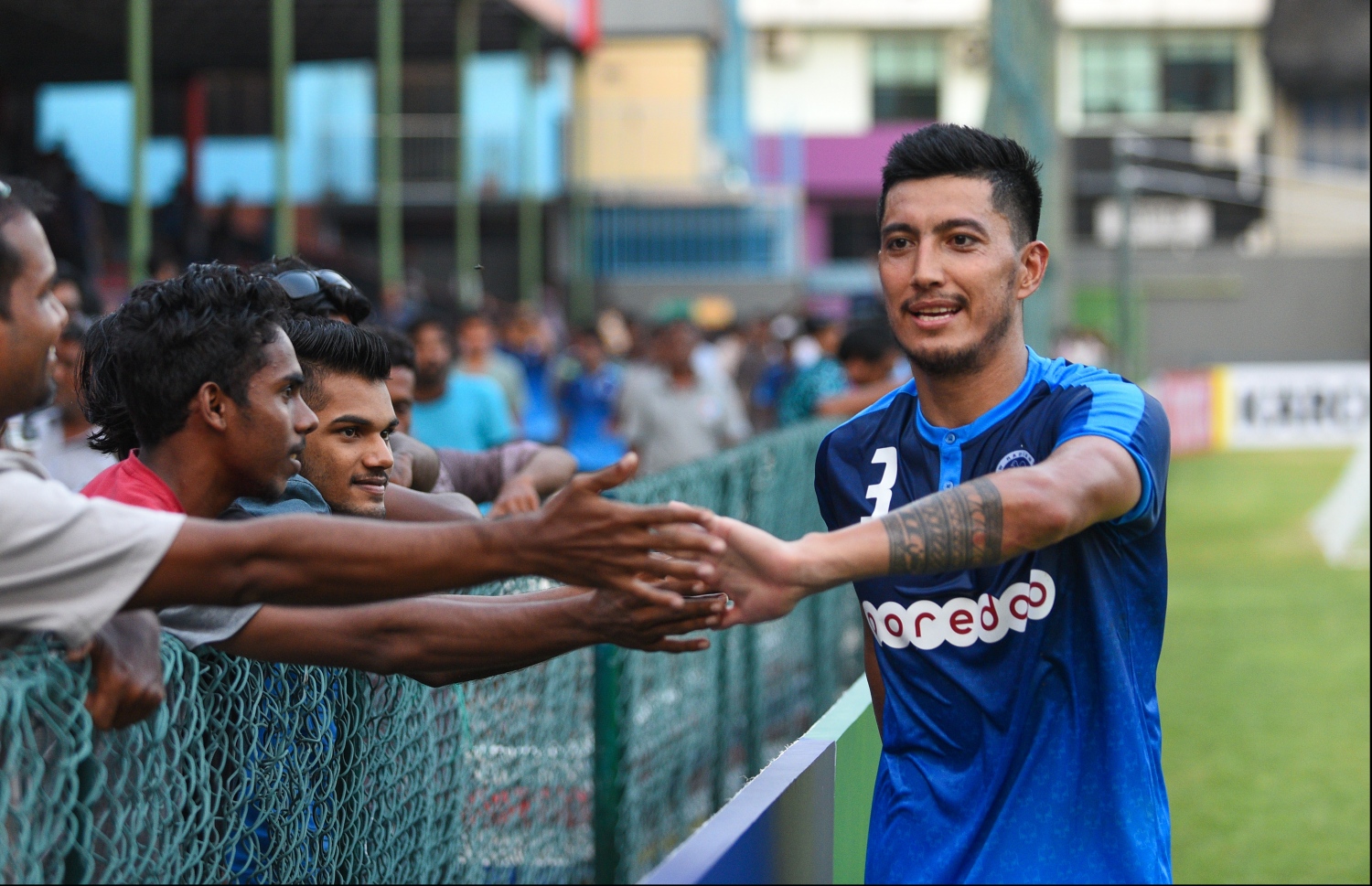 ނިއު ރޭޑިއަންޓަށް ކުޅުނު އަމީރީ: ރޭޑިއަންޓް ކްލަބް އުފެއްދުމުން އޭނާގެ ވަކީލުން މައްސަލަ ފީފާ އަށް ހުށަހަޅައިފައިވާ ކަމަށް އޭނާ ބުނޭ --- ފައިލް ފޮޓޯ: މިހާރު