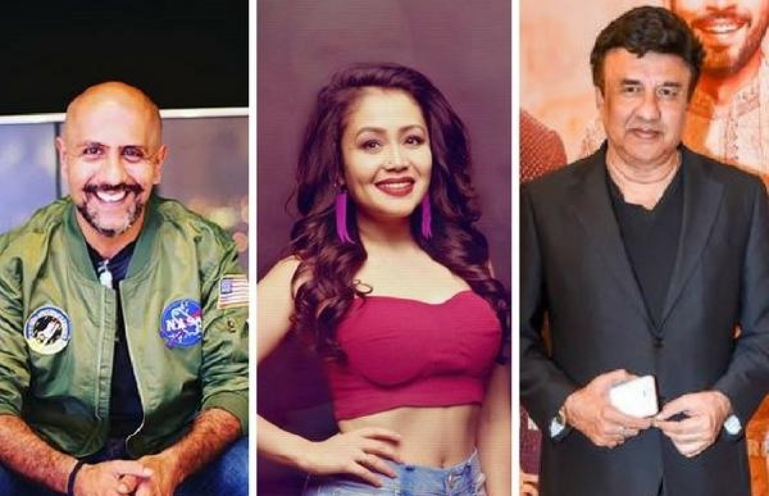 އަނޫ މަލިކް، ނިހާ ކައްކަރް އަދި ވިޝާލް ދަދްލާނީ.