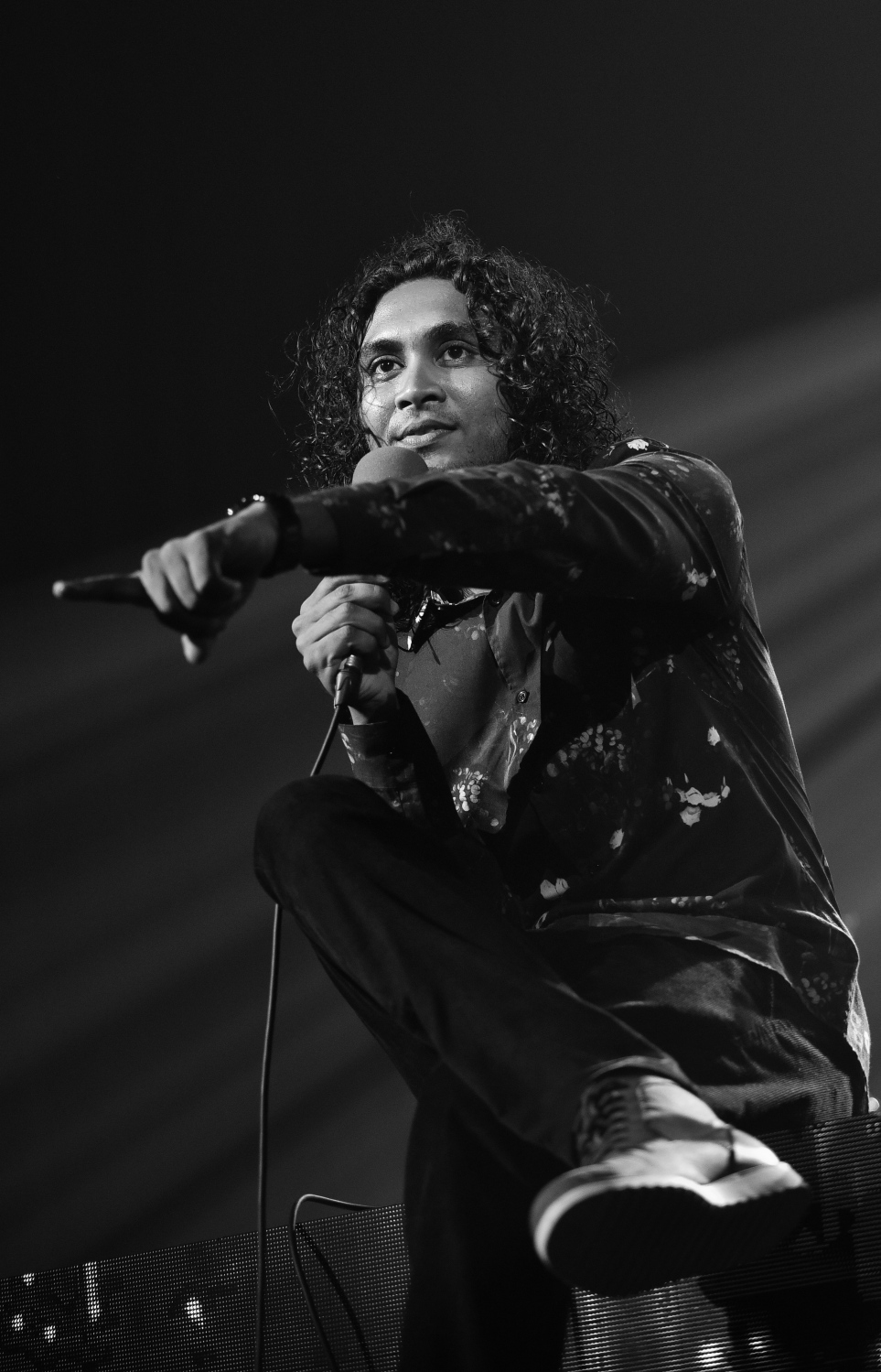 މެއި 8، 2018: އިސްމާއިލް އައްފާންގެ "ގެނބެންދެން" އަލްބަމް ރިލީޒްކުރުމަށް އޮލިމްޕަހުގައި ބޭއްވި ޝޯގައި އޭނާ ޕާފޯމްކުރަނީ. -- ފޮޓޯ: ނިޝާން އަލީ/މިހާރު