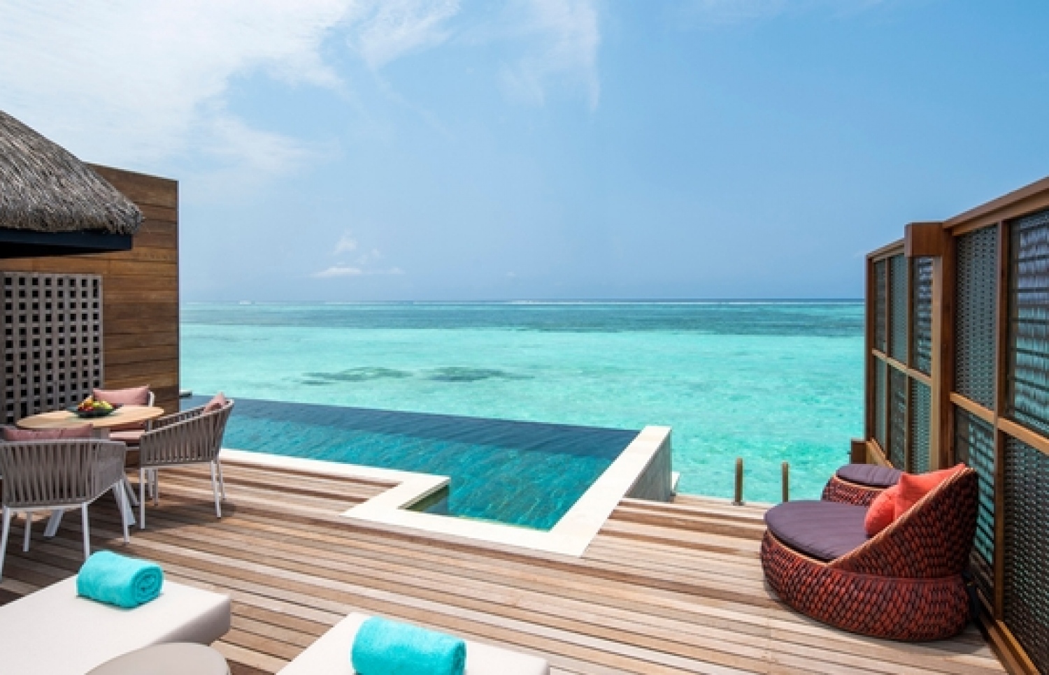 ފޯސީޒަން ކުޑަހުރާގައި އަލަށް ހެދި ސުއިޓެއް: މިތަނުގައި އަލަށް ހެދީ ތިން ކޮޓަރި އާއި ދެ ކޮޓަރީގެ ސުއިޓްތަކެއް. ފޮޓޯ: ފޯސީޒަން ކުޑަހުރާ