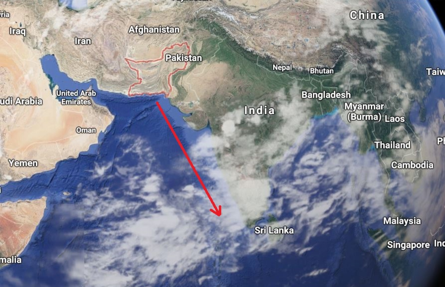 ބަލޮޗިސްތާނުން މަސްތުވާތަކެތި ހިފައިގެން ދަތުރުކުރާ ކަމަށް އެންމެ ބޮޑަށް ލަފާކުރެވޭ ރޫޓް