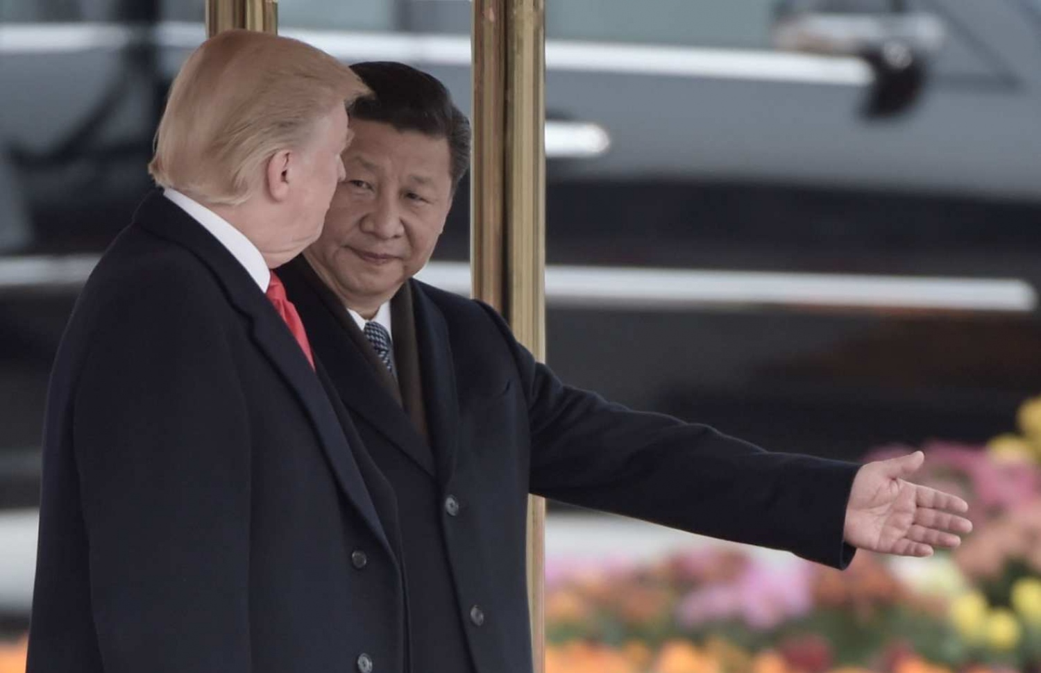 އެމެރިކާގެ ރައީސް ޑޮނާލްޑް ޓްރަމްޕާއި ޗައިނާގެ ރައީސް ޝީ ޖިންގް ޕިންގް