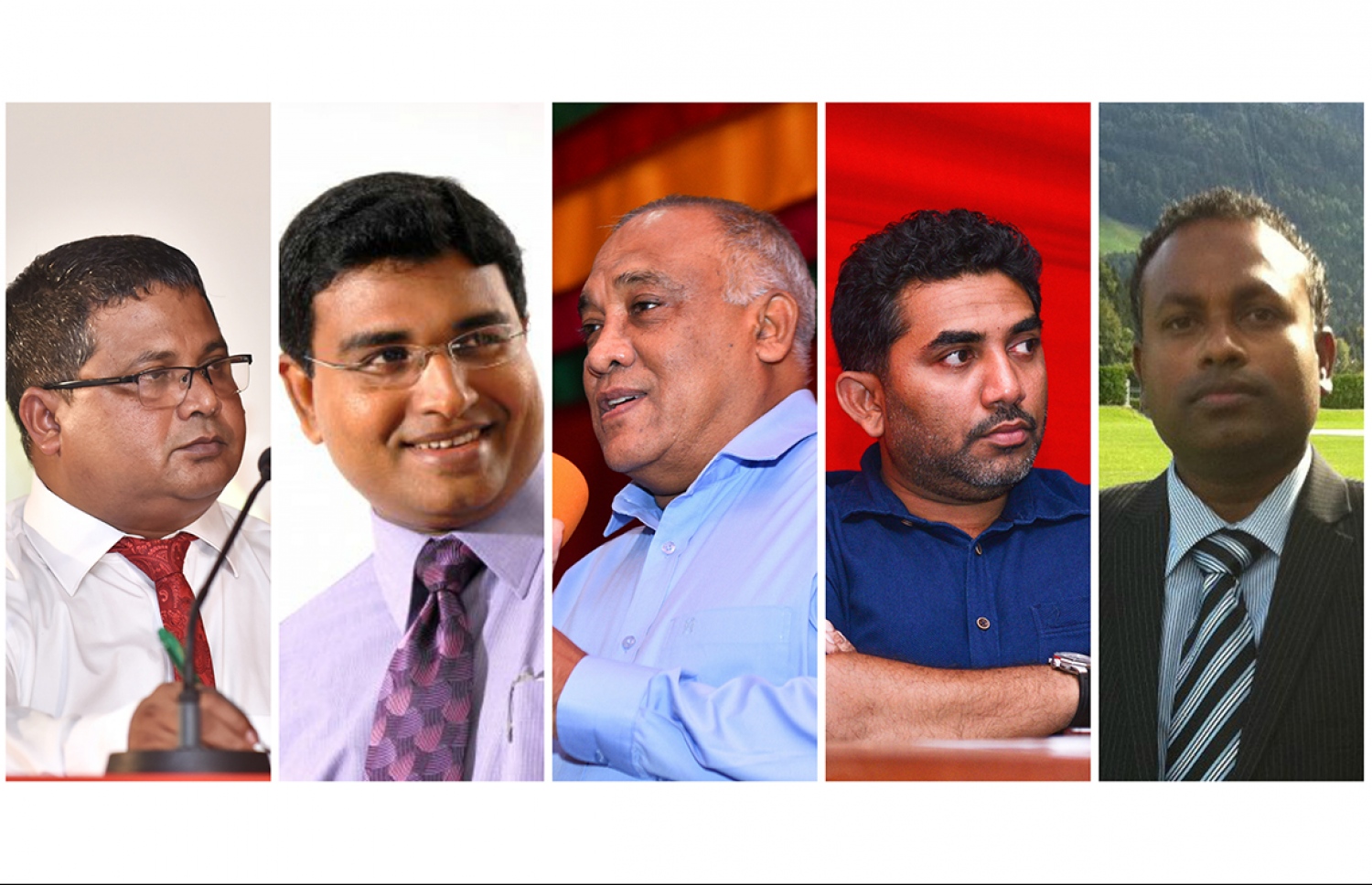 ނައިބް ލީޑަރުގެ މަގާމަށް ކުރިމަތިލައްވާފައިވާ ބޭފުޅުން--