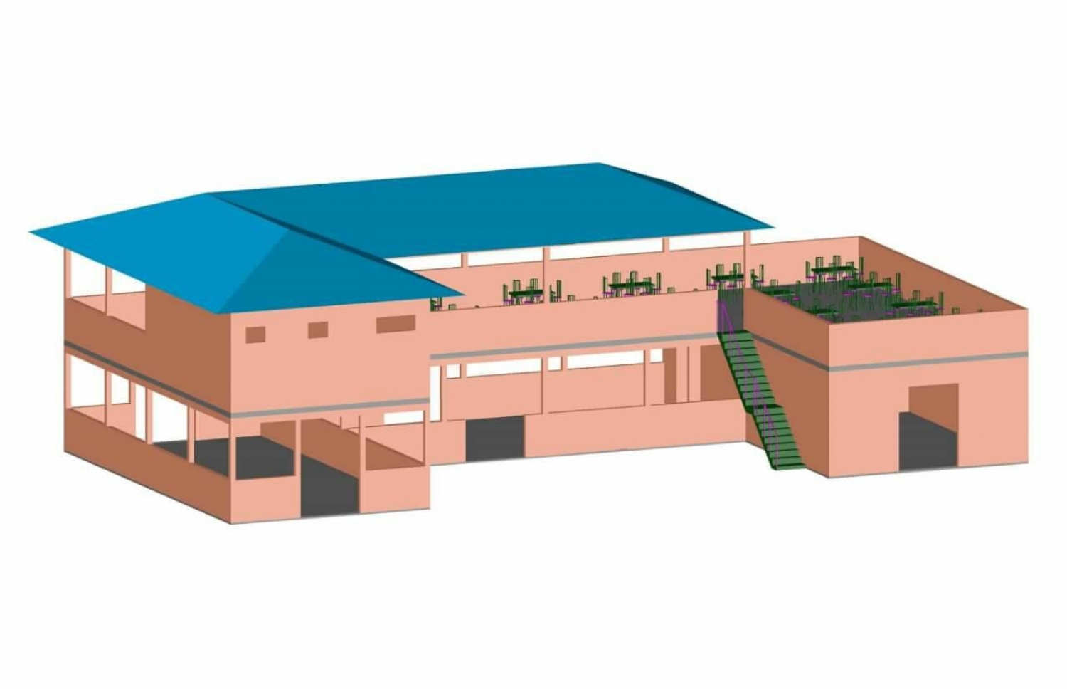 ށ. މިލަންދޫގައި އެސްޖޭ އިން އިމާރާތްކޮށްދޭ ފެރީ ޓާމިނަލުގެ ކުރެހުމެއް، އެތަނުގެ 80 ޕަސެންޓް މިހާރު ވަނީ ނިމިފައި.