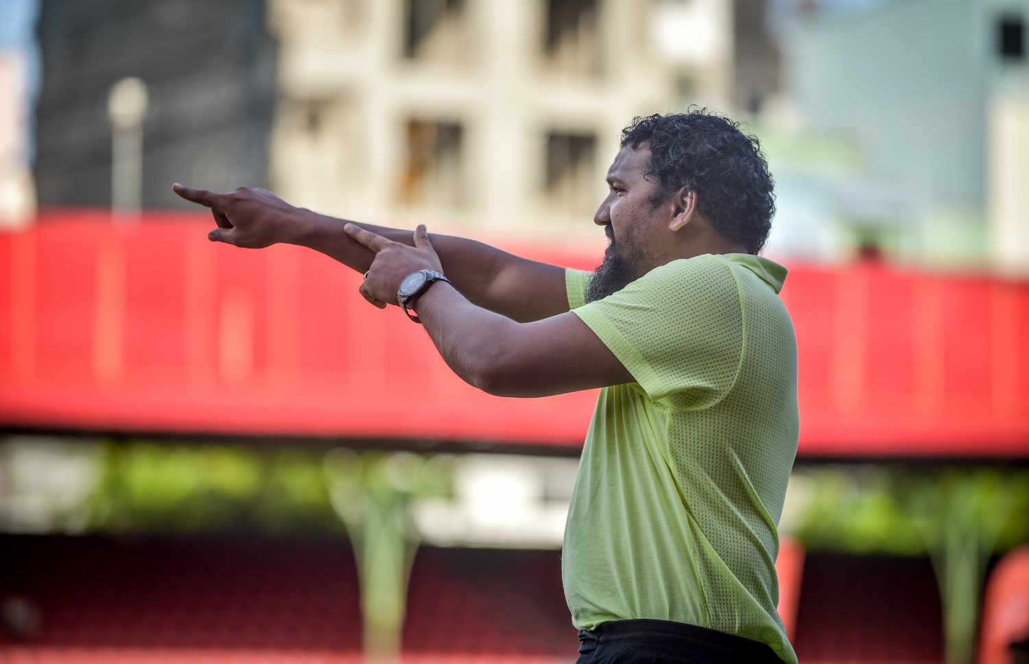 މިދިޔަ ސީޒަނުގެ މެޗެއްގެ ތެރެއިން ފޯކައިދޫގެ ކޯޗު ނިސްތާރު. -- ފޮޓޯ: ނިޝާން އަލީ/ މިހާރު