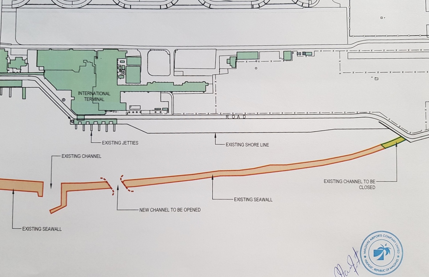 ހުޅުލެއަށް ވަނުމަށް މިހާރު ބޭނުންކުރާ ނެރު ބަންދުކުރުމަށް ފަހު އަލަށް ބޭނުންކުރާނެ ނެރު ދައްކައިދޭ ކުރެހުމެއް.