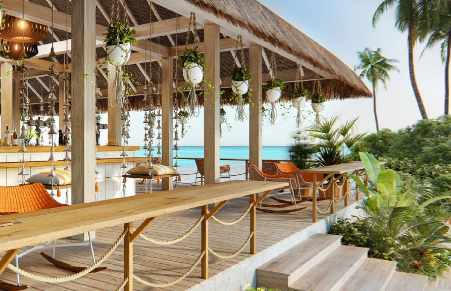 ޖޭ ޑަބްލިއު ރިސޯޓުގައި ހުންނަ "ރަހަ" ރެސްޓޯރަންޓް: މި ރިސޯޓުގައި ތަފާތު އެކި ގައުމުތަކުގެ ކެއުން ލިބޭ ހަތް ރެސްޓޯރަންޓް ހުރޭ. ފޮޓޯ: ޖޭ ޑަބްލިއު ރިސޯޓު