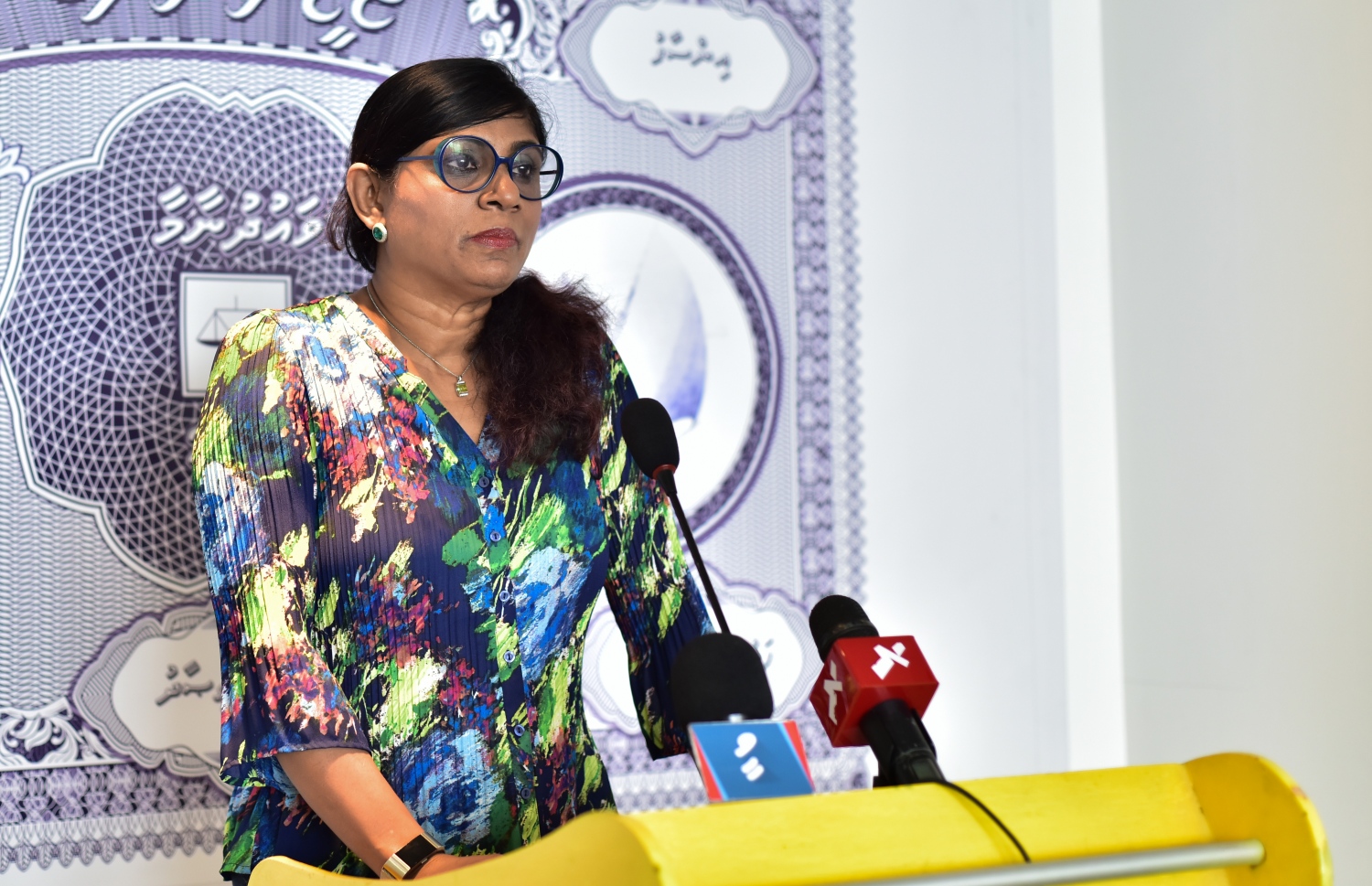 މާރިޔާ ނޫސްވެރިންގެ ބައްދަލުވުމެއްގެ ތެރެއިން: ރައީސް ޔާމީންގެ ސަރުކާރުން ބަހާފައި ވަނީ ރައީސް ނަޝީދުގެ ސަރުކާރުން އިމާރާތްކުރި ފްލެޓް ކަމަށް ވިދާޅުވި -- މިހާރު ފޮޓޯ / އަހުމަދު ނިޝާތު