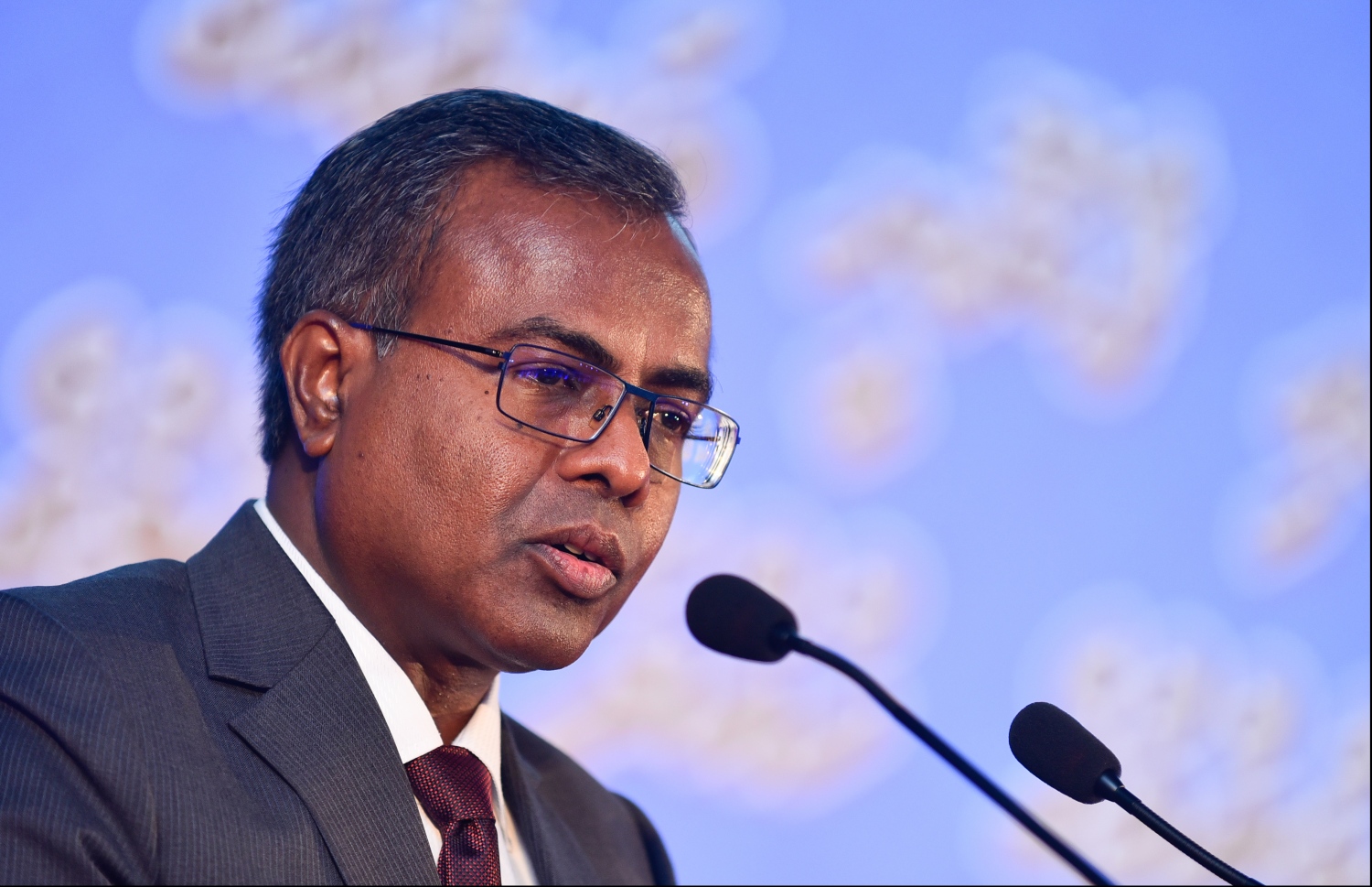 މިރޭގެ ރަސްމިއްޔާތުގައި އުއްތަމަ ފަނޑިޔާރު ޑރ. އަހުމަދު އަބްދުﷲ ދީދީ ވާހަކަފުޅު ދައްކަވަނީ.---ފޮޓޯ: ހުސައިން ވަހީދު/މިހާރު