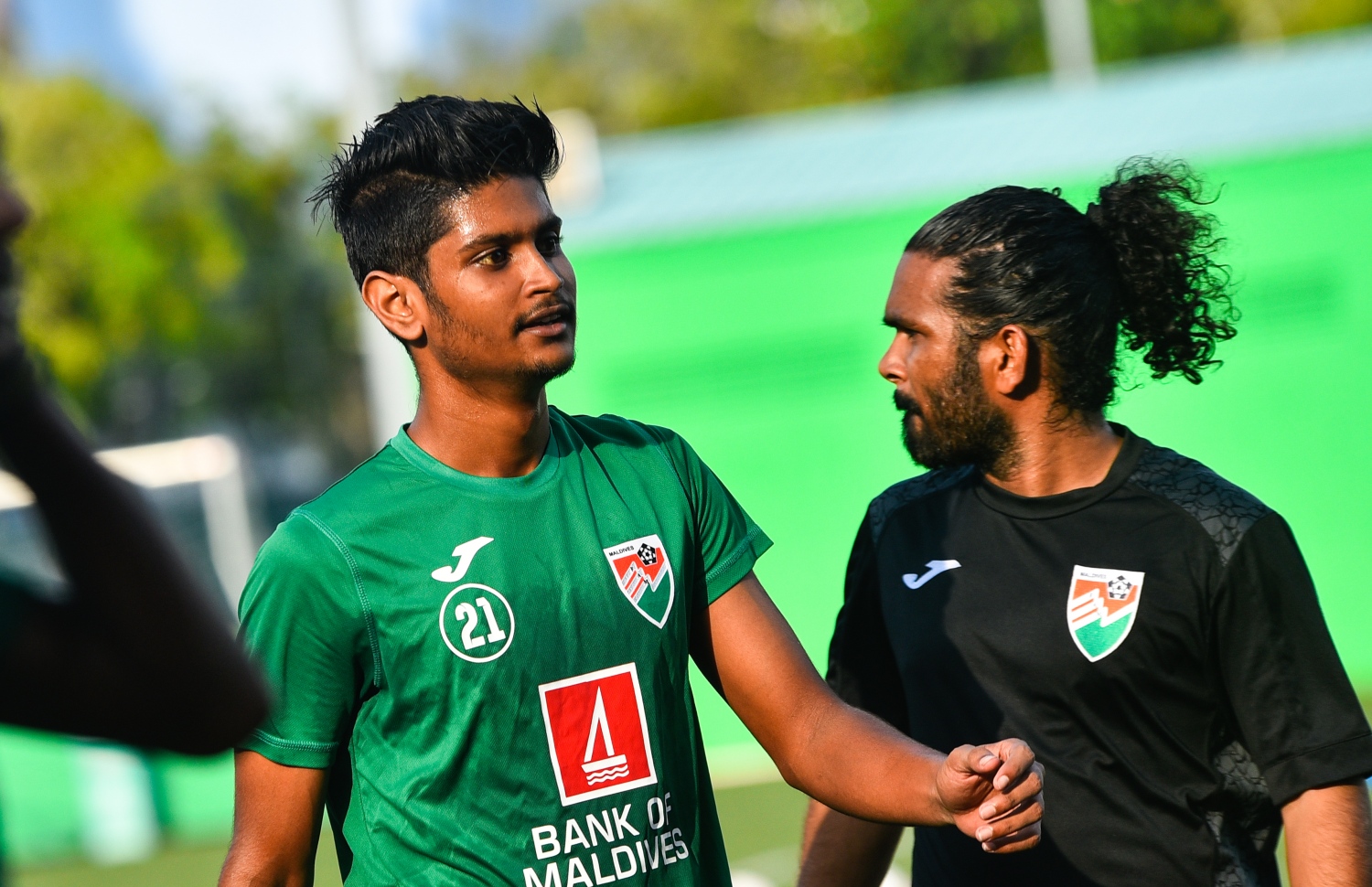 މިދިޔަ އަހަރުގެ ގައުމީ ޓީމުގެ ފަރިތަކުރުންތަކުގެ ތެރެއިން ހަންނަ. -- ފޮޓޯ: ހުސެއިން ވަހީދު/ މިހާރު