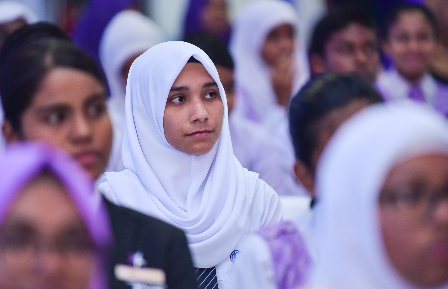 މާލެ: އޮގަސްޓް 15، 2018- ހިރިޔާ ސްކޫލުގެ މިއަހަރުގެ އިނާމު ދިނުމުގެ ޖަލްސާގެ ތެރެއިން.---ފޮޓޯ: ހުސައިން ވަހީދު/މިހާރު