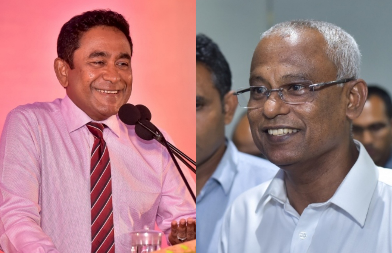 އިބްރާހިމް މުހަންމަދު ސޯލިހު (ކ) އަދި ރައީސް އަބްދުﷲ ޔާމީން