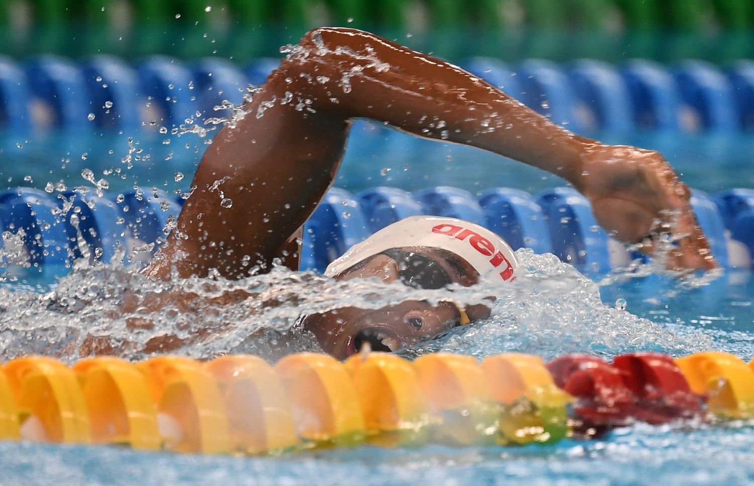 އޭޝިއަން ގޭމްސްގެ ފެތުމުގެ އިވެންޓެއްގައި މިއަދު ރާއްޖޭގެ އިއްމާން ފަތަނީ. -- ފޮޓޯ: އޭއެފްޕީ