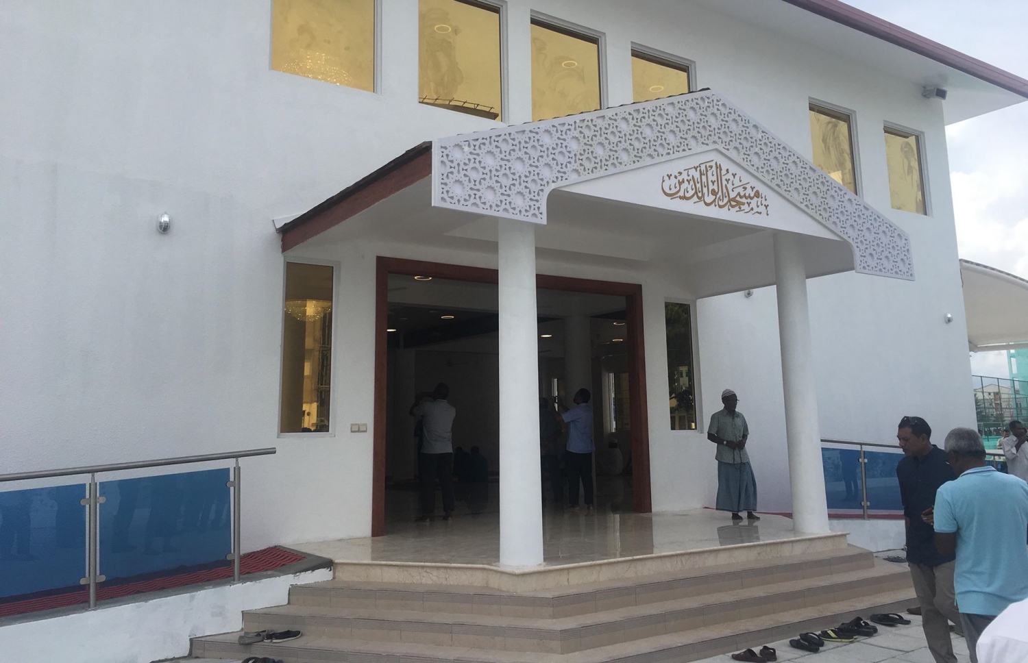 ފަސްޓްލޭޑީ ފާތުންގެ މަންމާފުޅާއި ބައްޕާފުޅުގެ ހަނދާނުގައި ހެދި މިސްކިތް. - ފޮޓޯ: މިހާރު