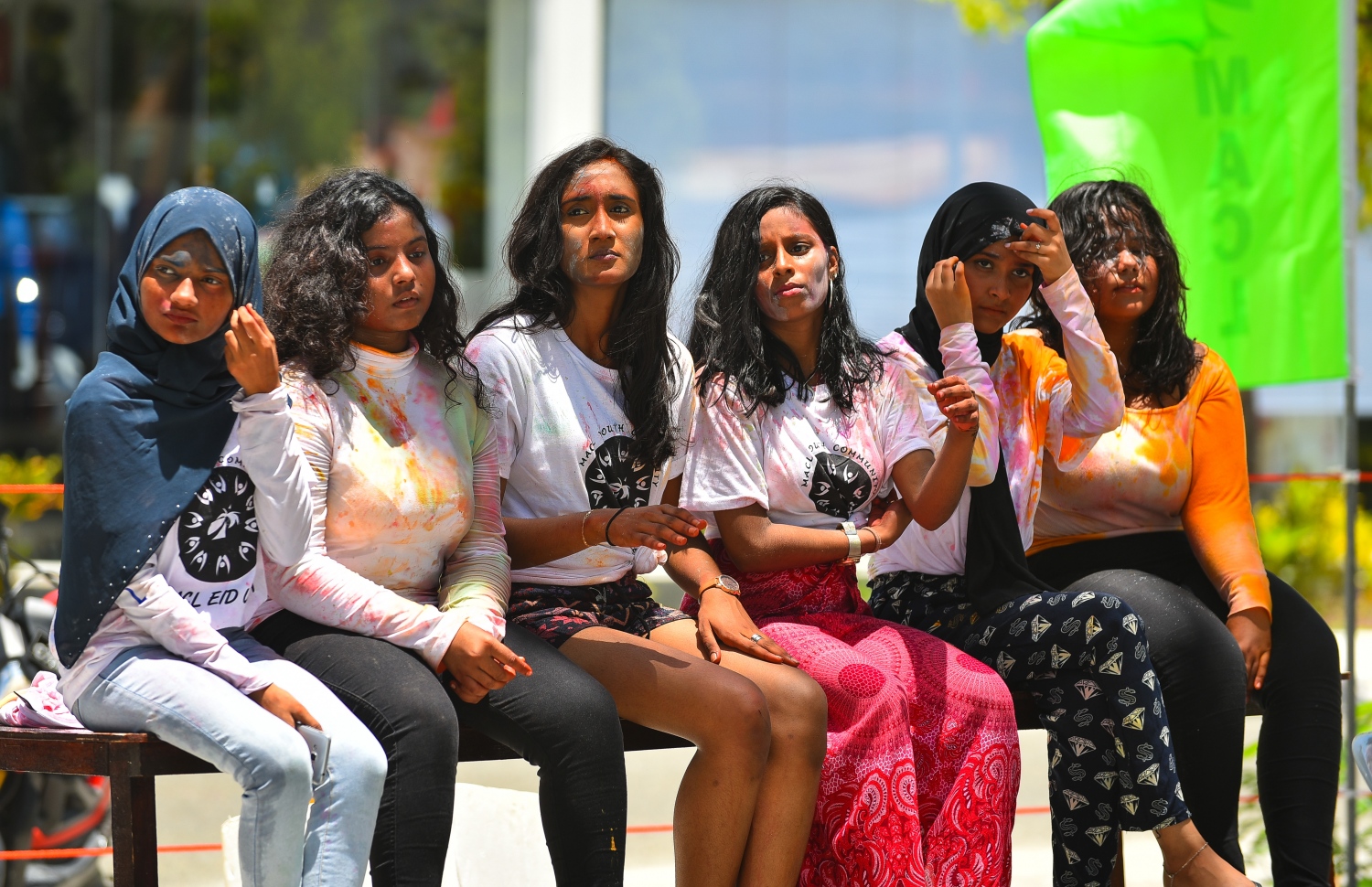 ހުޅުމާލެ: އޯގަސްޓް 21، 2018- "އެމްއޭސީއެލް އީދު އުފާ"ގެ ނަމުގައި ހުޅުމާލޭގައި ބޭއްވި އީދު ކުޅިވަރުތަކުގައި ބައިވެރިވި ބައެއް ޒުވާނުން.---ފޮޓޯ: ހުސައިން ވަހީދު/މިހާރު