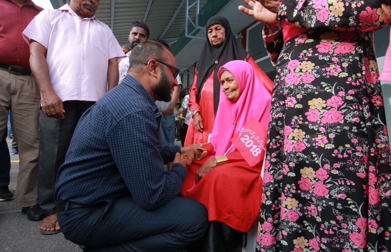 ރައީސް ޔާމީންގެ ރަނިންމޭޓް ޑރ. ޝަހީމް ލ. އަތޮޅަށް ވަޑައިގަތުން