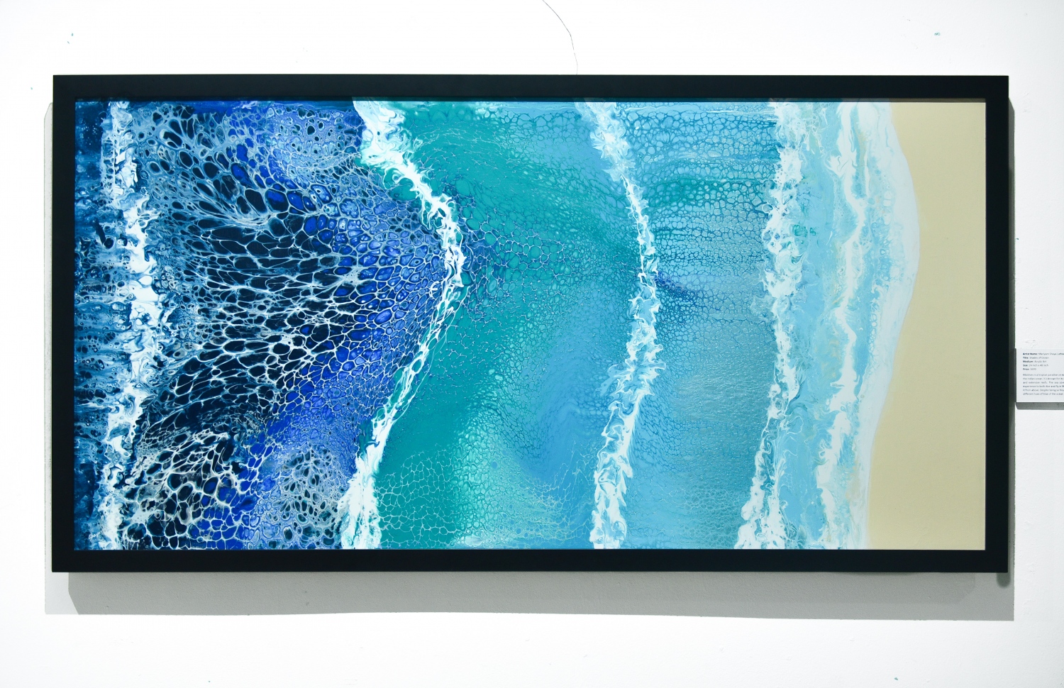 ސެޕްޓެމްބަރު 3، 2018- "މޯލްޑިވްސް ކޮންޓެންޕޮރަރީ އާޓް އެގްޒިބިޝަން 2018" ގައި ބަހައްޓާފައިވާ ކުރެހުމެއް.--- ފޮޓޯ: ހުސައިން ވަހީދު/މިހާރު