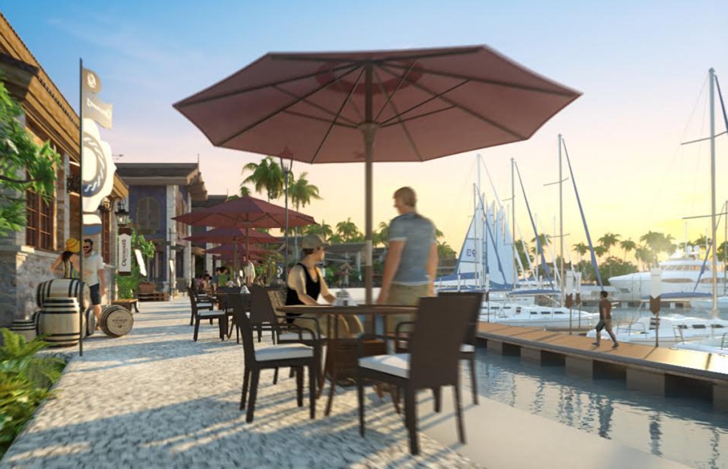 ކްރޮސް ރޯޑްސްގެ ގޮތުގައި ތަރައްގީކުރާ އެނބުދޫފަޅުގައި ރާއްޖޭގެ އެންމެ ފެންވަރު ޔޮޓް މެރީނާ ވެސް ހުރޭ