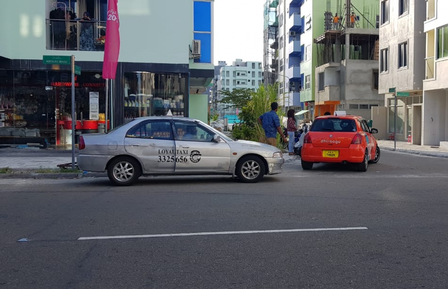 ހުޅުމާލޭގައި ޓެކްސީ ކުރަނީ--