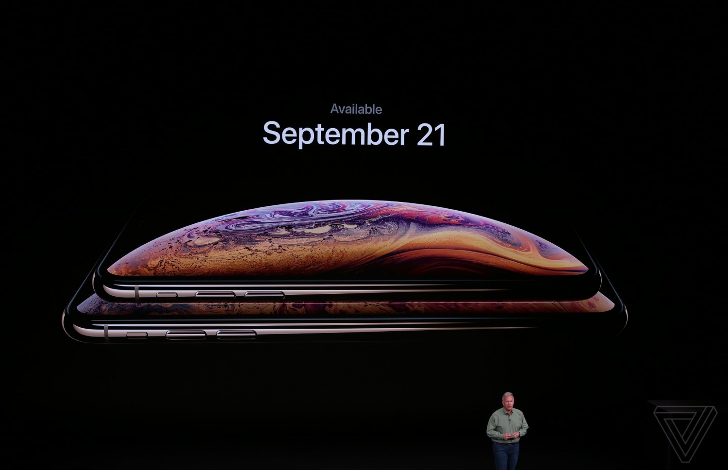 ކަޕަޓީނޯ، ކެލިފޯނިއާ - އެޕަލްގެ އާ އުފެއްދުންތައް ތައާރަފްކުރުމަށް ސެޕްޓެމްބަރު 12، 2018 ގައި ބޭއްވި އިވެންޓް. -- ފޮޓޯ: ވާޖް