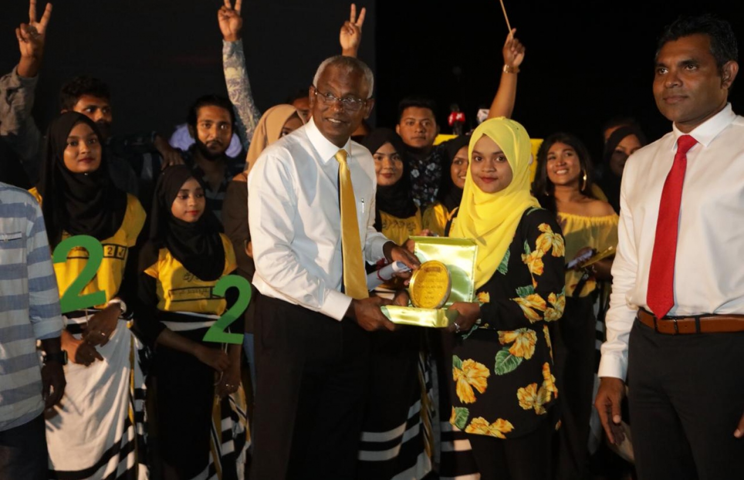 ފުވައްމުލަކުގައި އިދިކޮޅު އިއްތިހާދުން ބޭއްވި ޖަލްސާ