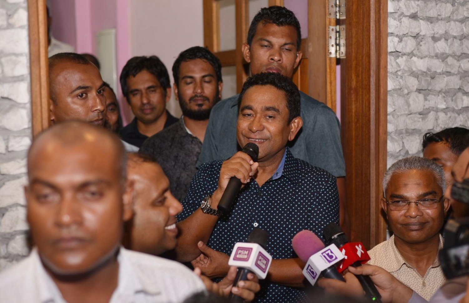 ޕީޕީއެމުން ބޭއްވި މުޒާހަރާ