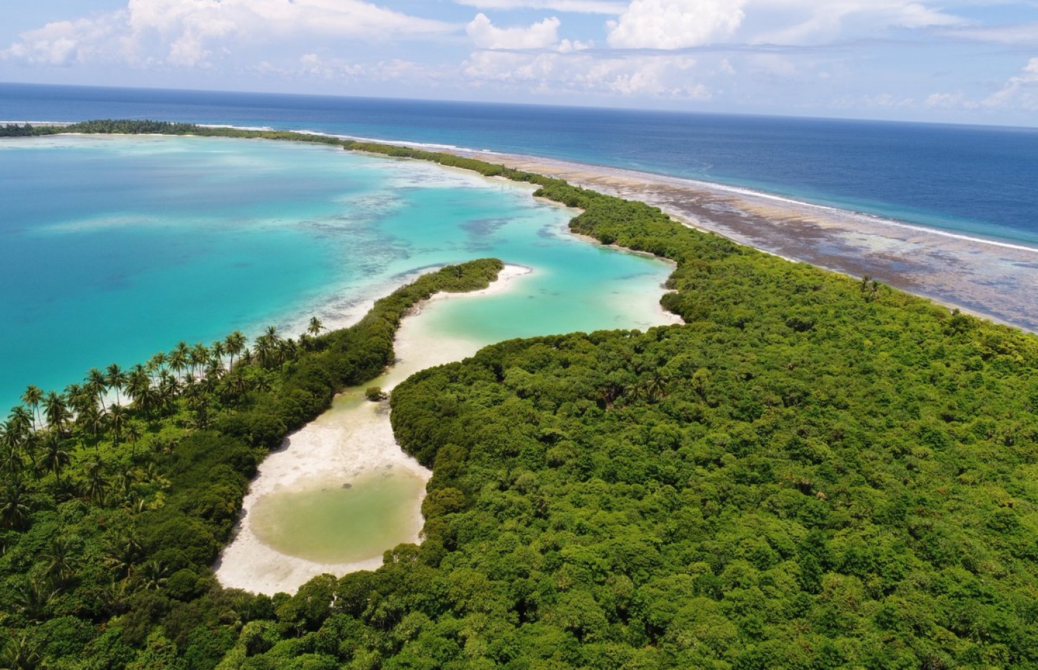 ގުދުރަތީ ރީތިކަމާއި ދިރުންތަކުން ފުރިފައި އޮތް ގދ. ދިގުލާބަދޫ -- ފޮޓޯ؛ މިނިސްޓރީ އޮފް އެންވަޔަރަމެންޓް އެންޑް އެނާޖީ