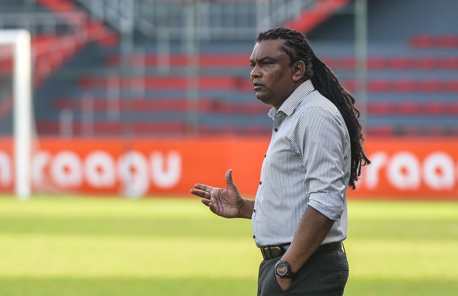 ގްރީން ސްޓްރީޓްސްގެ މެޗެއްގެ ތެރެއިން ސުޒޭން.-- ފޮޓޯ: ނިޝާން އަލީ/ މިހާރު