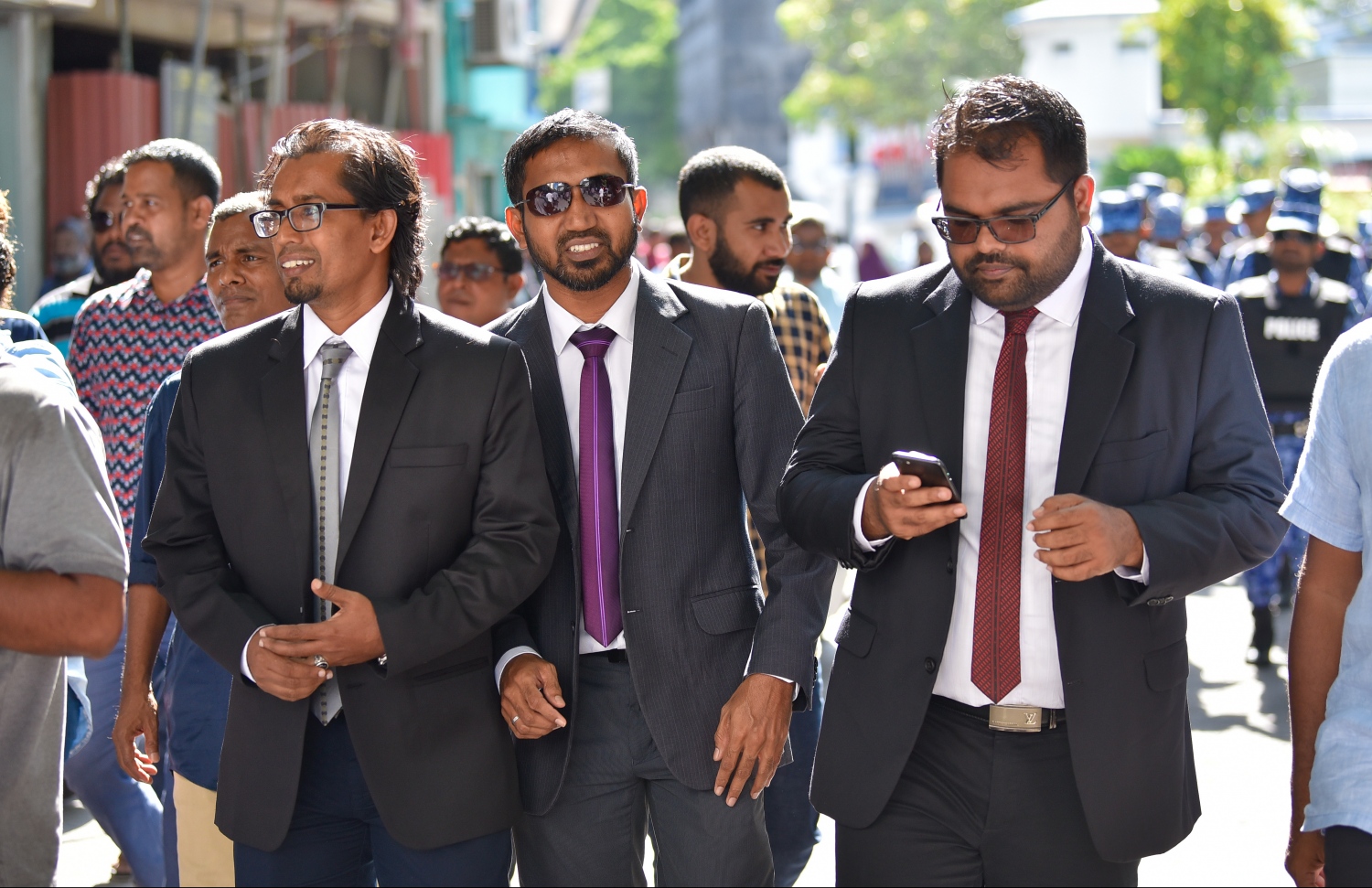 ނާޒިމްގެ ވަކީލް ނޫރުއްސަލާމް އަބޫބަކަރު (ކ). --- ފޮޓޯ: މިހާރު