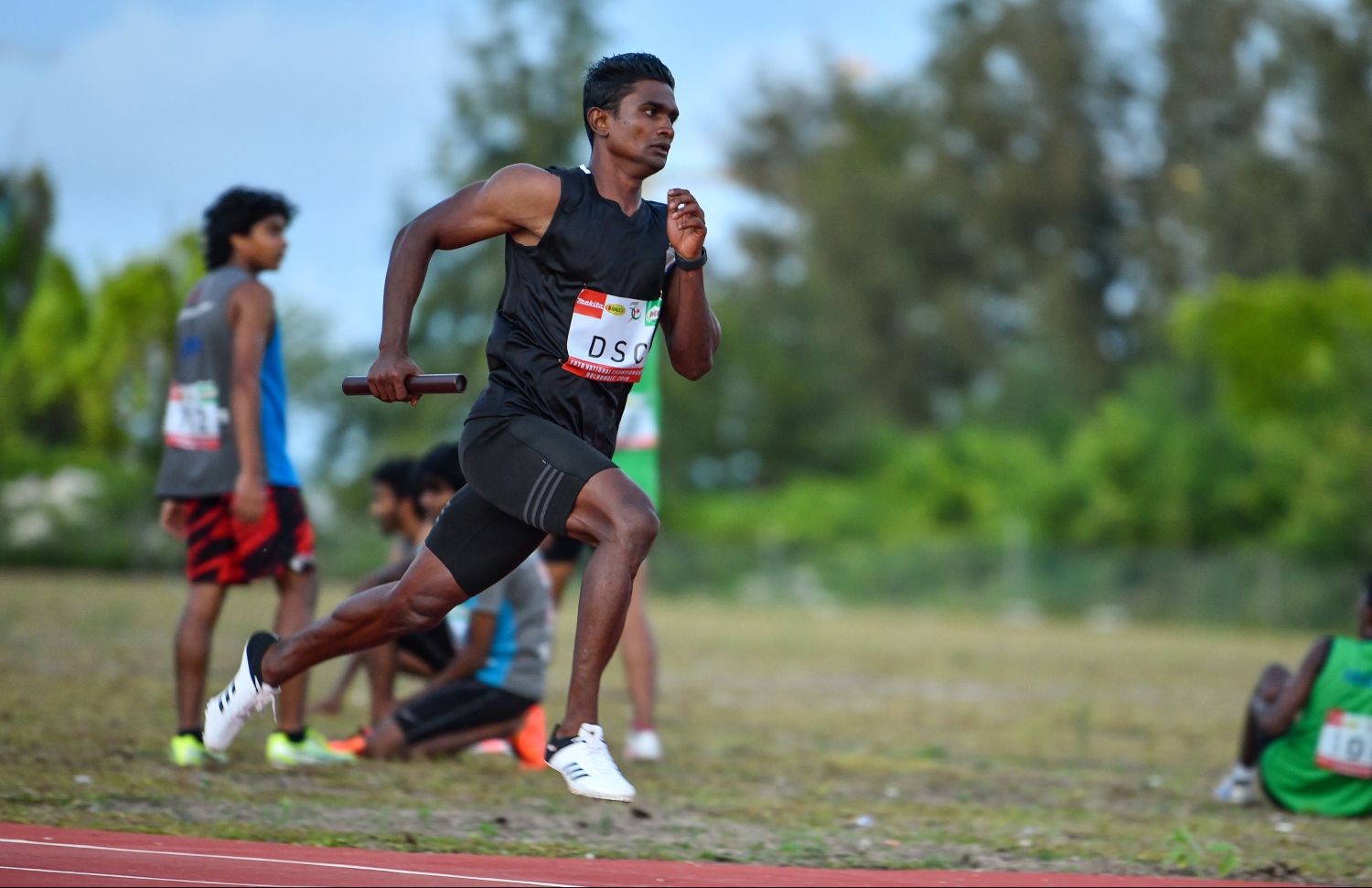 ސާއިދު ގައުމީ މުބާރާތުގައި ދުވަނީ. --ފޮޓޯ: ހުސެއިން ވަހީދު/ މިހާރު