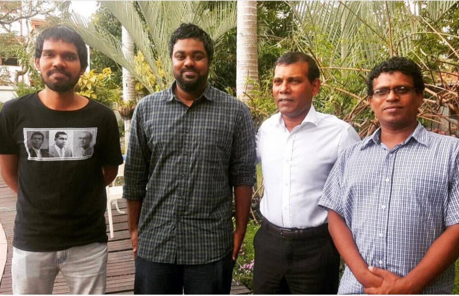 ކުރީގެ ރައީސް ނަޝީދާ އެކު ތޮއްޔިބާއި ސިމްވާގެ އިތުރުން ލޫކަސް.