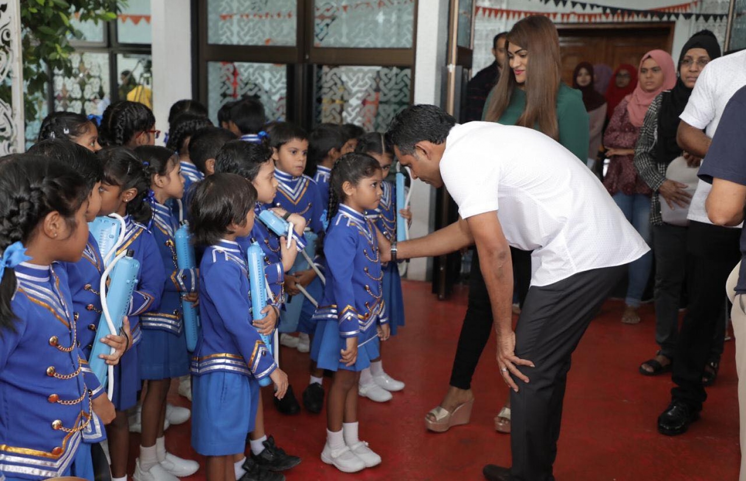 ފައިސަލް ނަސީމް މިއަދު ދަރުބާރުގޭގައި.