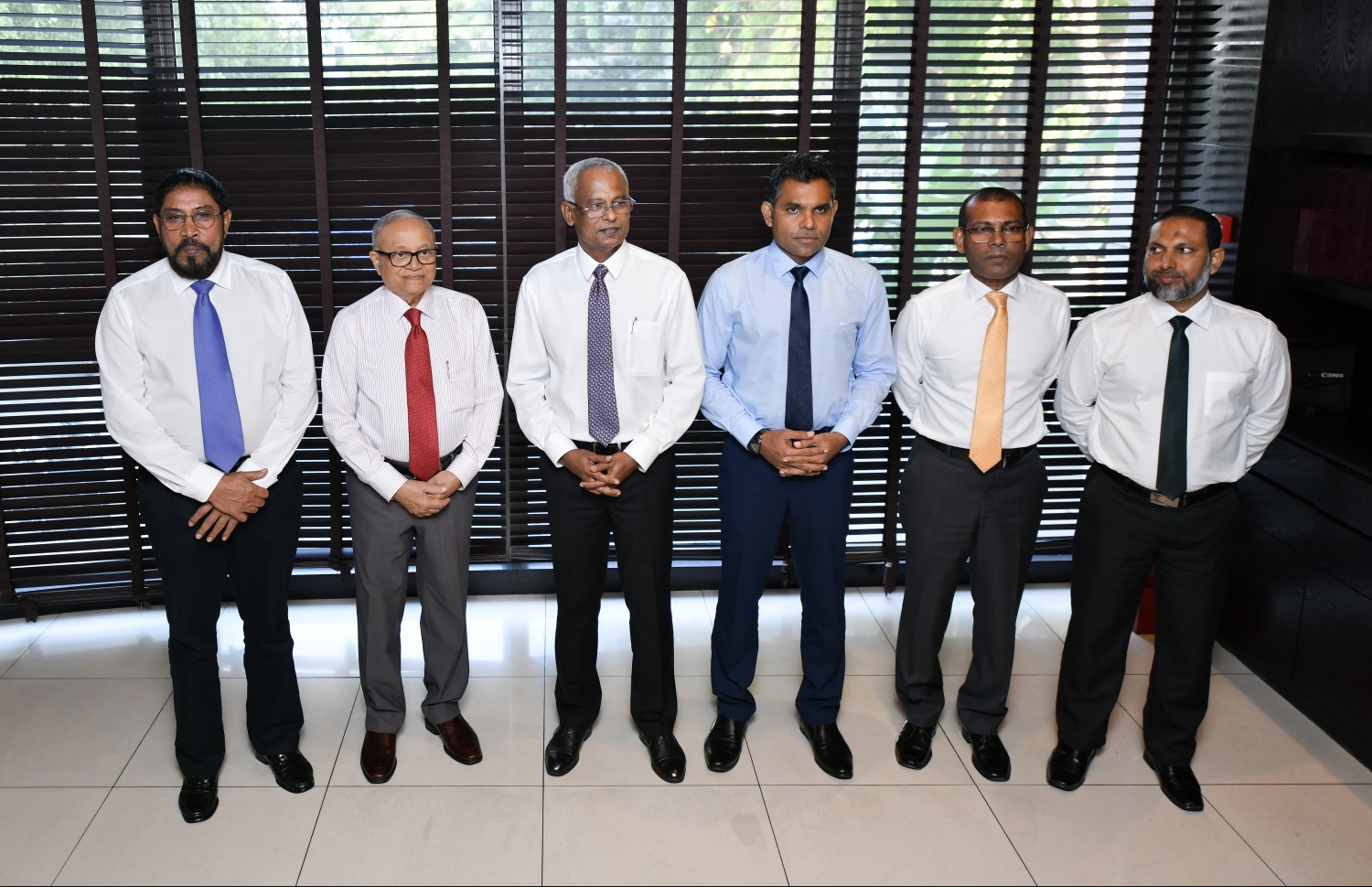 ފުރަތަމަ ފަހަރަށް އިބޫ އާއި ފައިސަލް އަދި 4 ލީޑަރުން އެކުގައި