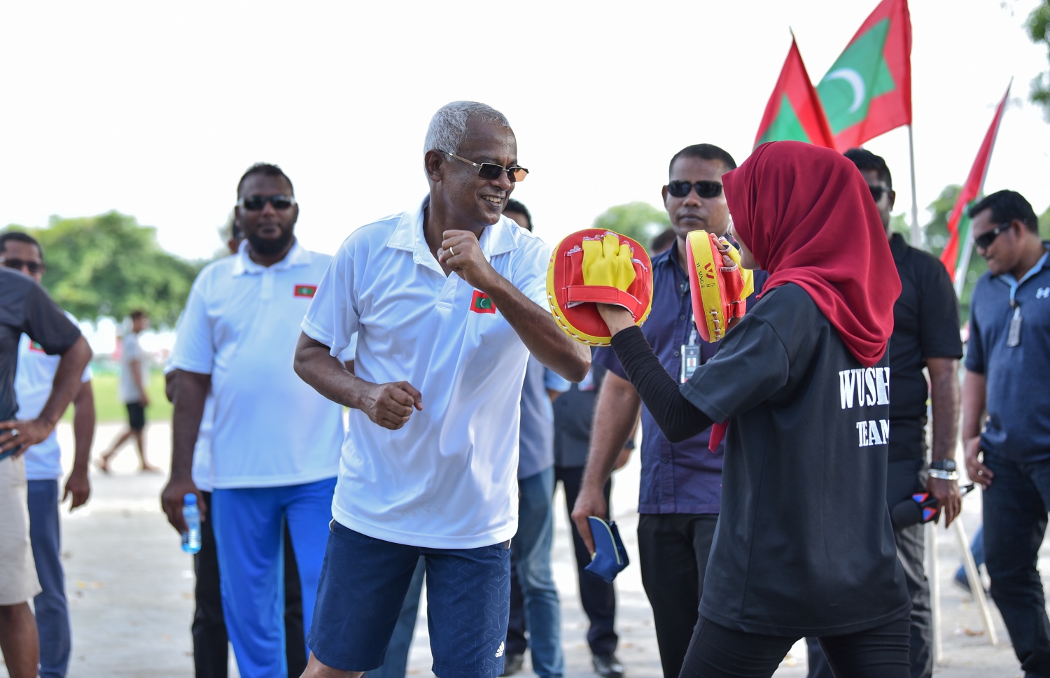 "ދުޅަހެޔޮ ހަށިހެޔޮ އީދު" ފެސްޓިވަލްގެ ބައެއް ހަރަކާތްތައް