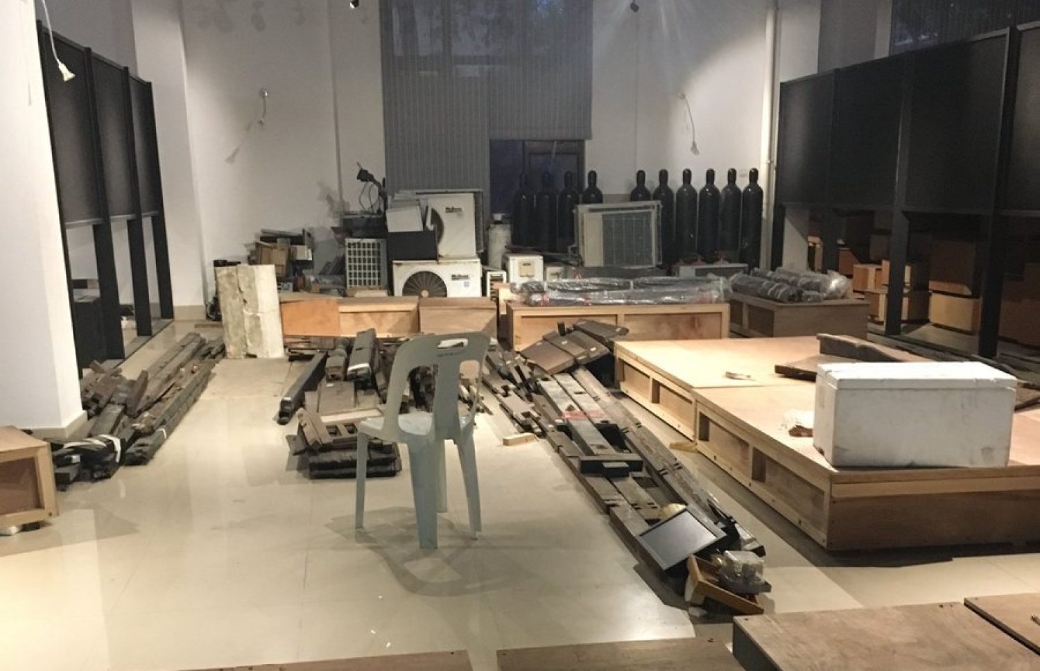 ކަޅުވަކަރު މިސްކިތުގެ ބައިތައް ނެޝެނަލް މިއުޒިމްގައި.