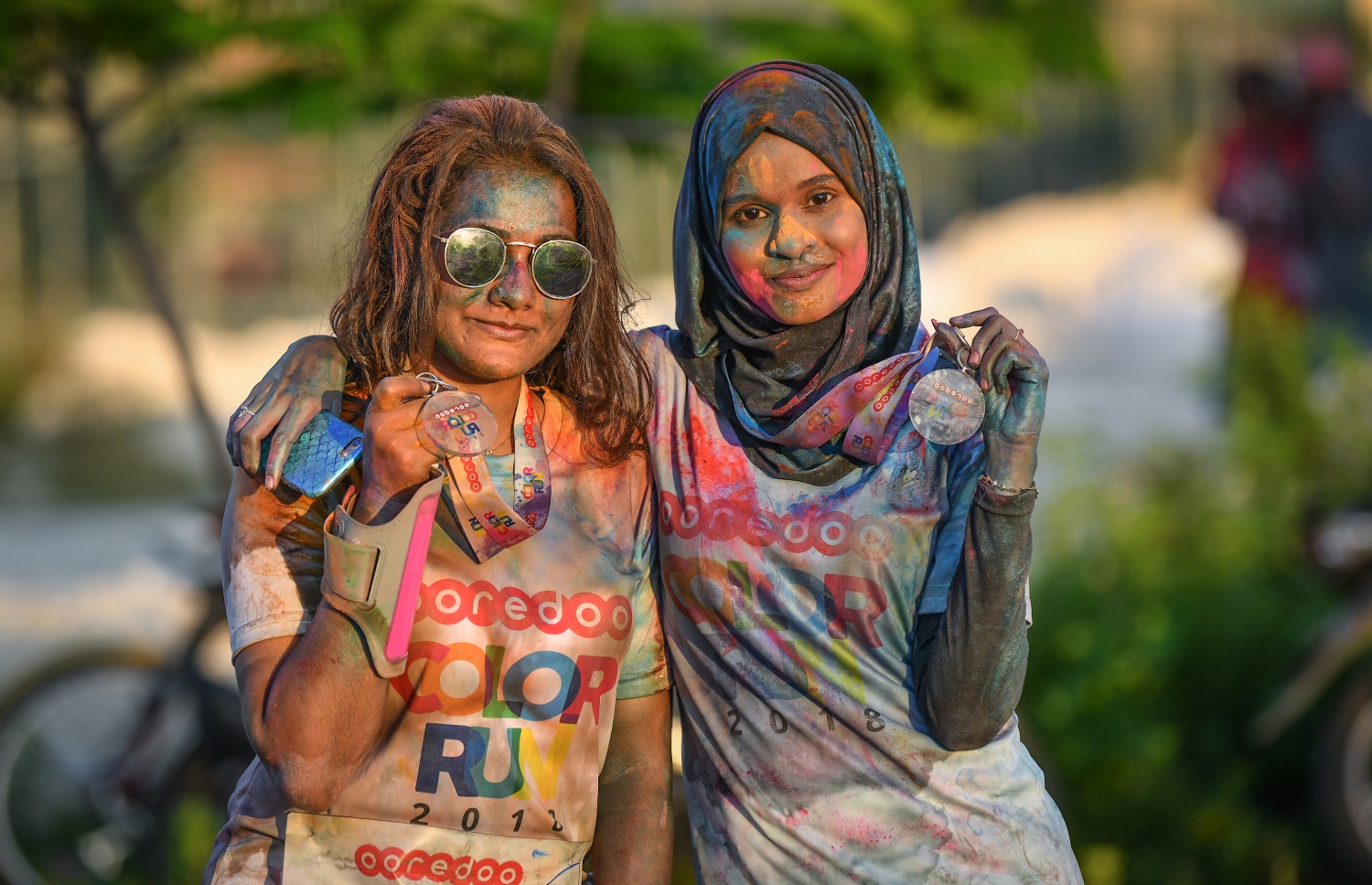 މާލެ: 23 ނޮވެމްބަރު 2018: އުރީދޫއިން މިއަދު ހަވީރު ހުޅުމާލެ ސެންޓްރަލް ޕާކްގައި ބޭއްވި މިއަހަރުގެ އޫރިދޫ "ކަލާ ރަން" ގައި ބައިވެރިވި ބައެއް މީހުން ، މި ދުވުމުގައި މިއަހަރު 3000 އެއްހާ މީހުން ބައިވެރިވިކަަމަށް އޫރިދޫއިން ބުނޭ--. ފޮޓޯ: ނިޝާން އަލީ/މިހާރު