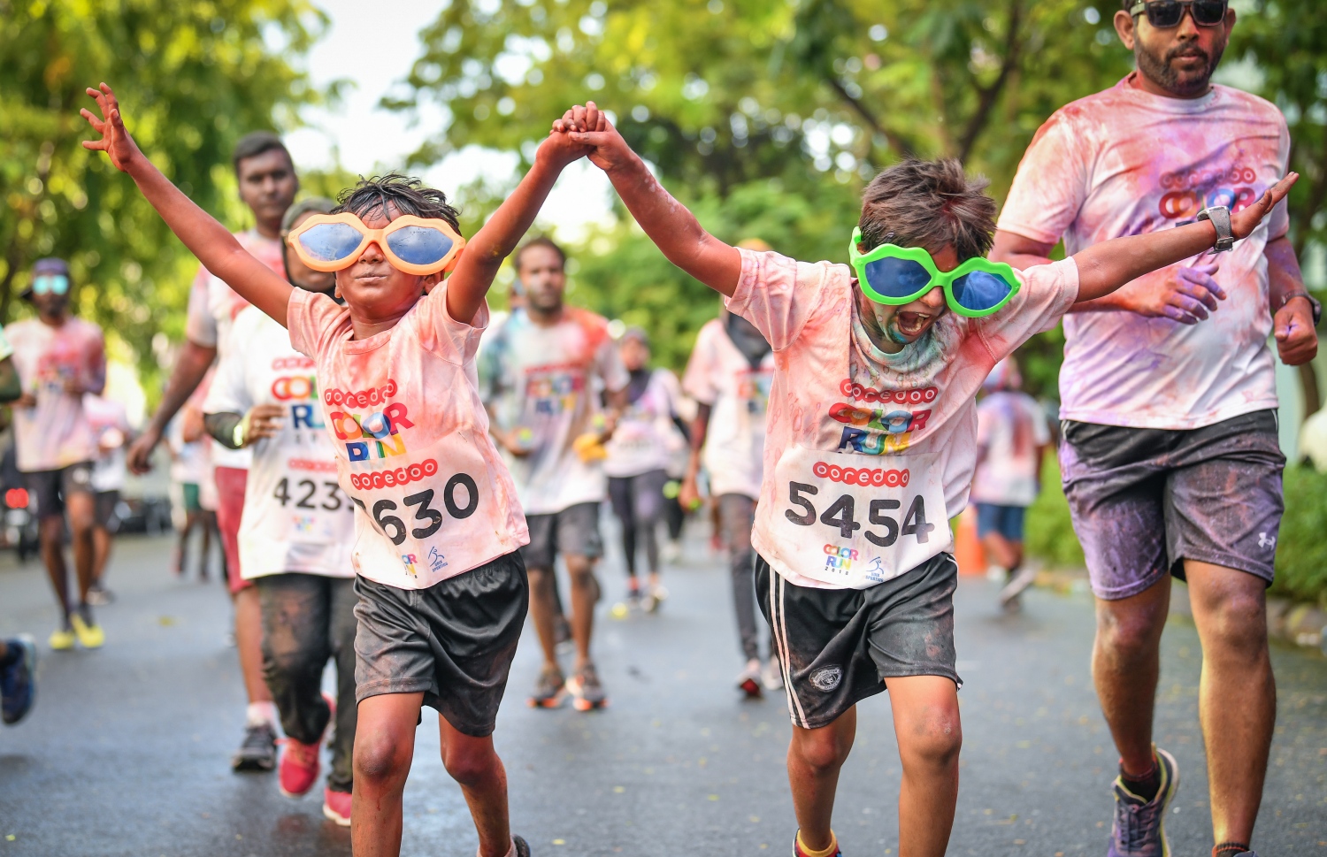 ހުޅުމާލެ: ނޮވެމްބަރު 23، 2018- އުރީދޫން މި އަހަރު ބޭއްވި ކަލާ ރަންގެ ތެރެއިން: މި ހަރަކާތުގައި 3،000 އެއްހާ މީހުން ބައިވެރިވި.---ފޮޓޯ: ނިޝާން އަލީ/މިހާރު