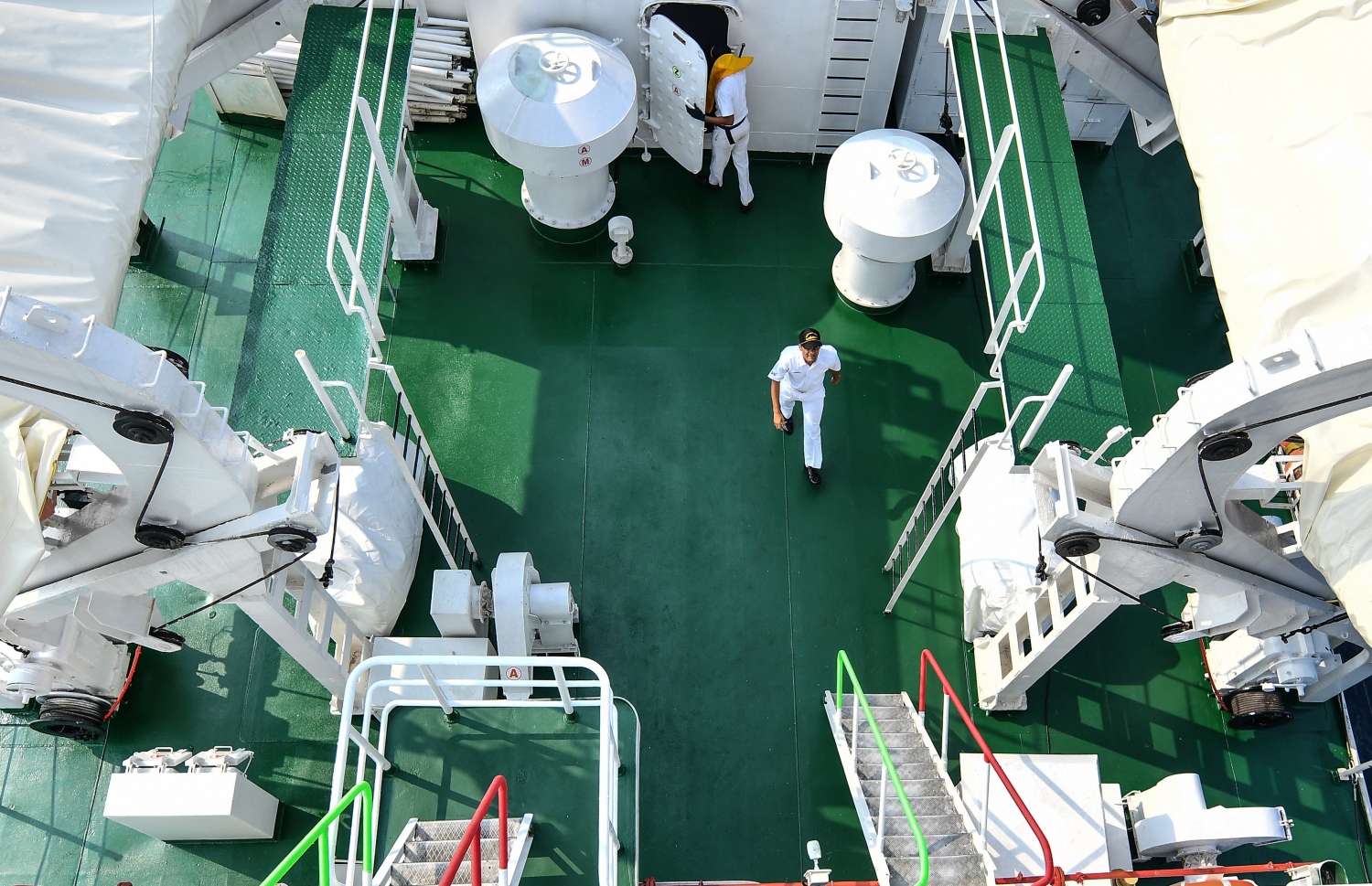 މާލެ: ނޮވެމްބަރު 27، 2018: އިންޑިޔާ އަދި ސްރީލަންކާއާ ގުޅިގެން ރާއްޖޭގައި ހިންގާ "ދޯސްތީ" ގެ ތަމްރީނުތަކުގައި ބައިވެރިވި މަނަވަރެއް.-- ފޮޓޯ: ނިޝާން އަލީ /މިހާރު