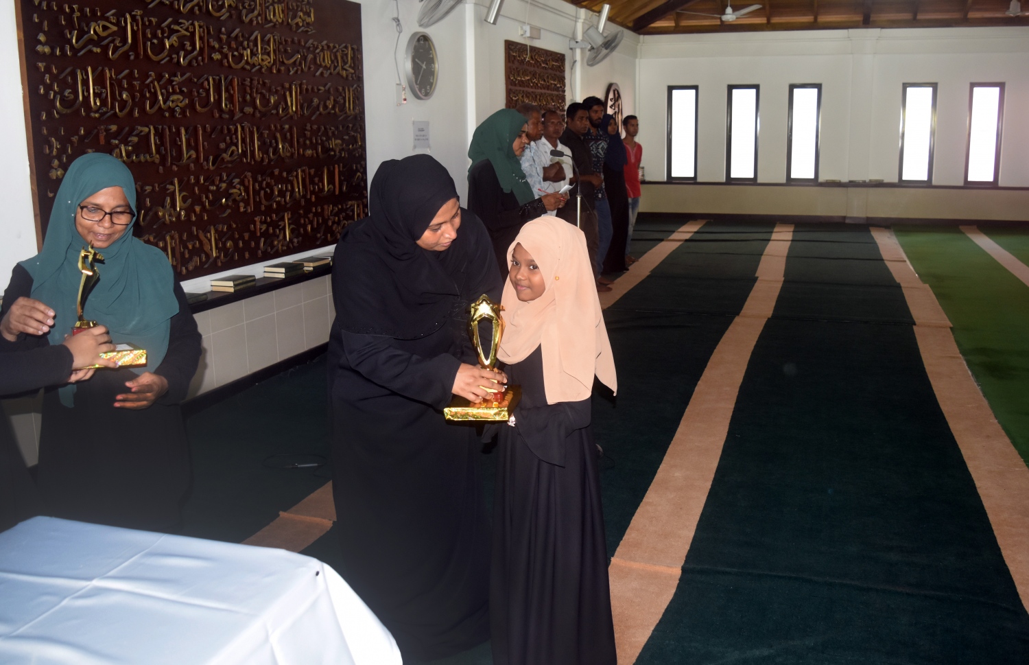 ގުރުއާން ކިޔަވައިދިނުމަށް ސައުތު ފައުންޑޭޝަނުން ހިންގި ޕްރޮގްރާމުގެ ތެރެއިން.-