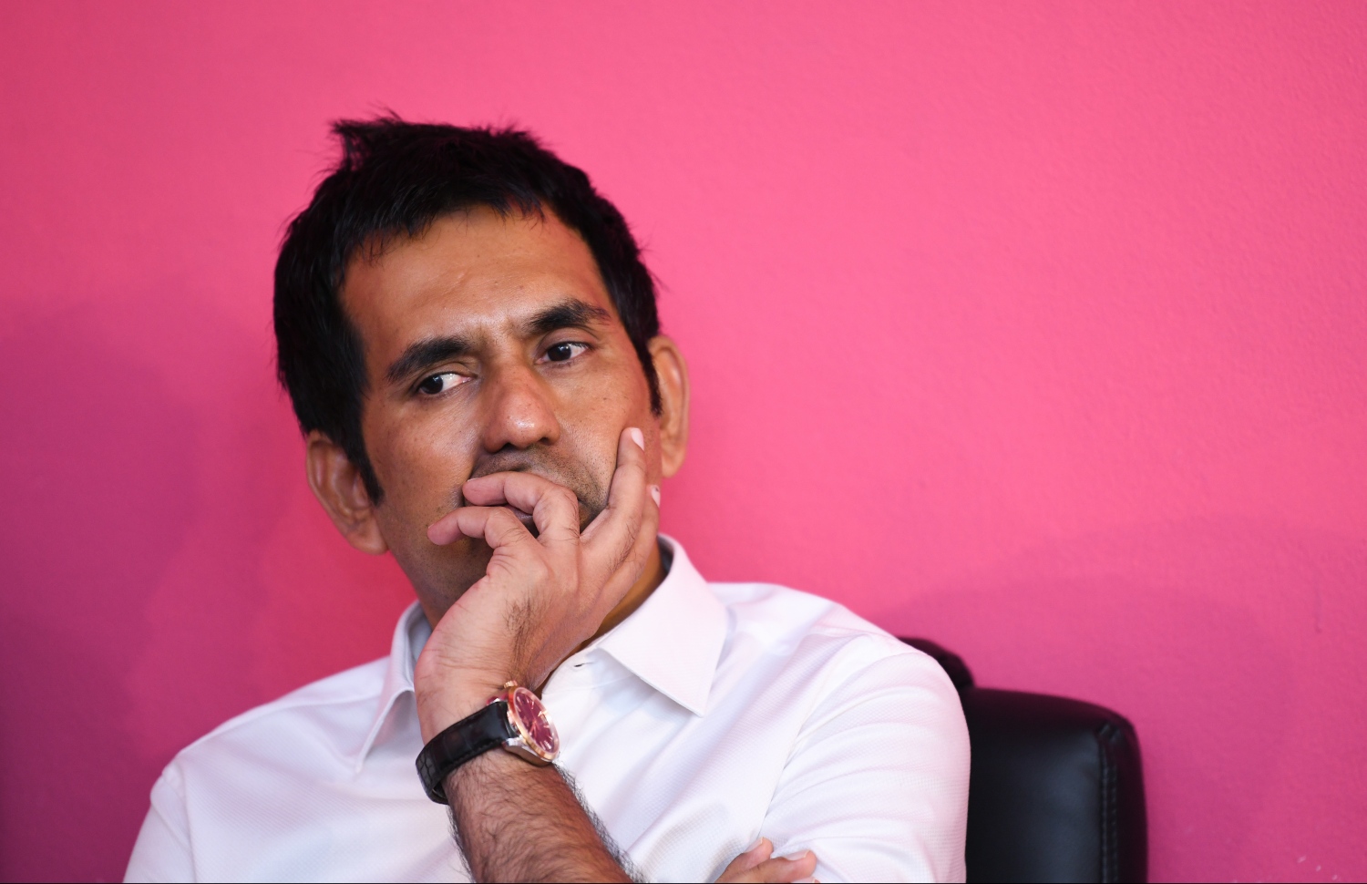 ކުރީ ސަރުކާރުގެ އިކޮނޮމިކް މިނިސްޓަރު ސައީދު.--- ފައިލް ފޮޓޯ: ހުސައިން ވަހީދު/މިހާރު