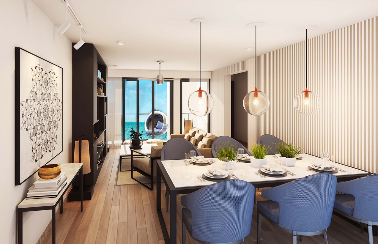 އަކުއާ ވީޓާގެ އެޕާޓްމެންޓްތަކުގެ ބަދިގެ އޭރިޔާ ހަދާނެ ގޮތުގެ މޮޑެލް