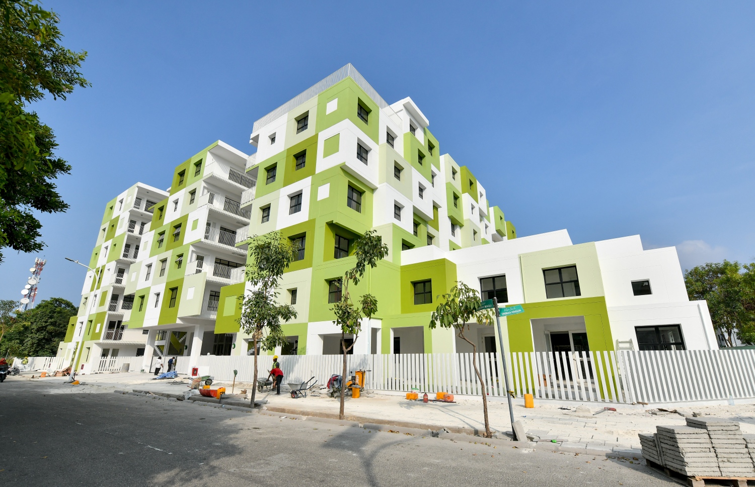 ހުރަވީ ސްކޫލް ހަދާފައި ވަނީ ހަތް ބްރީގެ ތިން ބްލޮކަށް -- ފޮޓޯ: ނިޝާތު އަލީ/މިހާރު