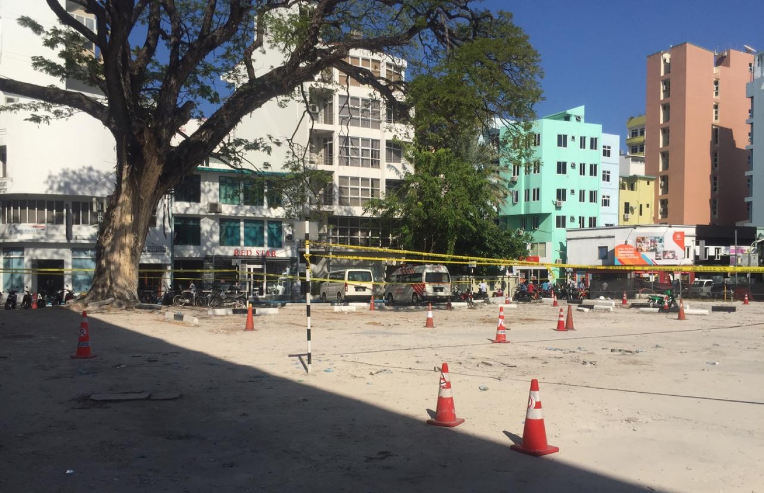 ކަޅުވަކަރު މިސްކިތް ބެހެއްޓުމަށް ހުސްކުރާ ސަރަހައްދު-- ފޮޓޯ: އަހުމަދު ނިޝާތު/މިހާރު