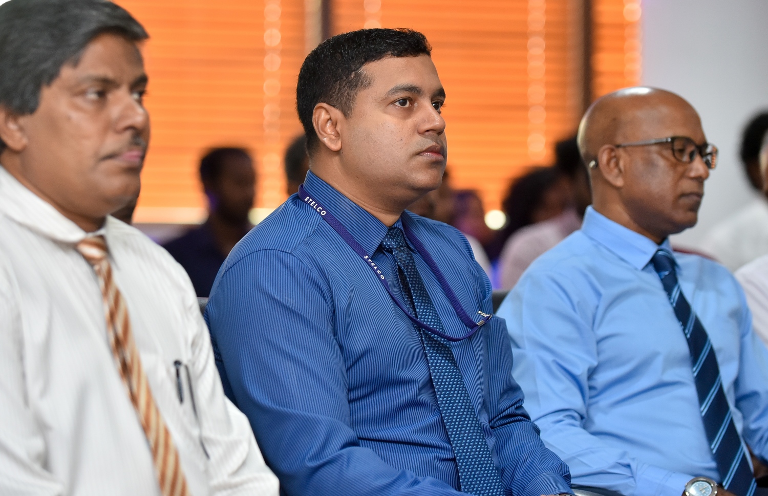 މާލެ: ޖެނުއަރީ 22، 2019- ކޮރަޕްޝަނާއި ހިޔާނަތް ހުއްޓުވުމުގެ އަހަދުނާމާ ގައި ސްޓެލްކޯގެ މުވައްޒަފުން ސޮއިކުރުމަށް މިއަދު ބޭއްވި ރަސްމިއްޔާތުގައި، އެ ކުންފުނީގެ އެމްޑީ ހަސަން މުގްނީ (ވ) ބައިވެރިވެވަޑައިގަންނަވަނީ.---ފޮޓޯ: އަހުމަދު ނިޝާތު/މިހާރު