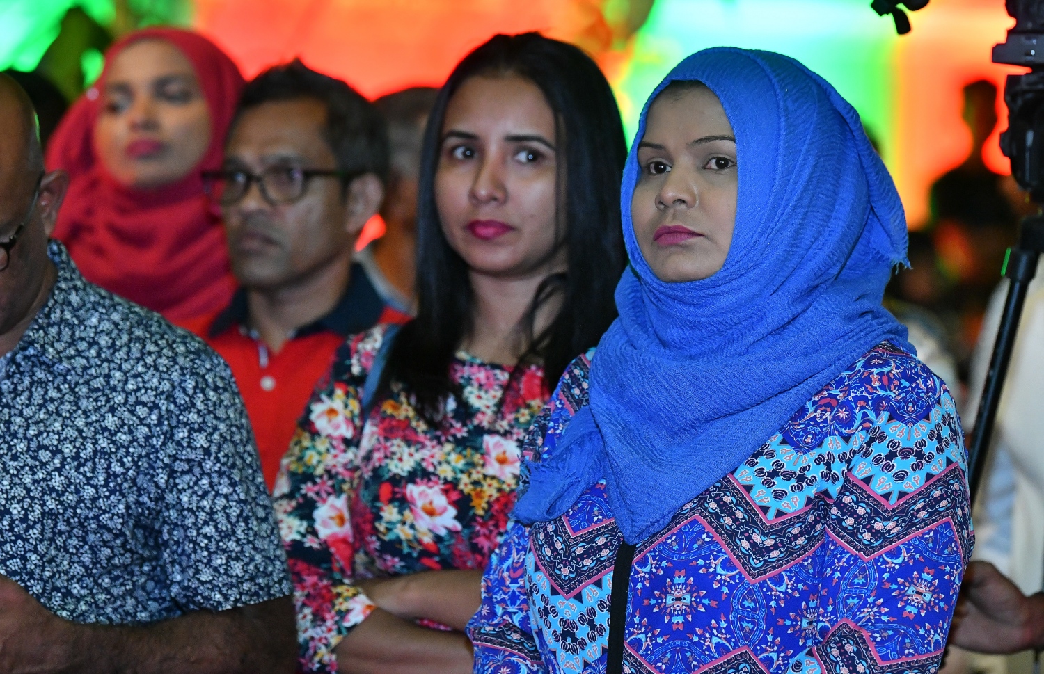 ވިލިމާލެ: ޖެނުއަރީ 24، 2019- އަންނަ އޭޕްރީލް މަހު ބާއްވާ ރައްޔިތުންގެ މަޖިލިހުގެ އިންތިޚާބުގައި ވިލިމާލެ ދާއިރާ އަށް ޖުމްހޫރީ ޕާޓީގެ ޓިކެޓުގައި ވާދަކުރައްވާ ކުރީގެ ނައިބު ރައީސް ޑރ. މުހައްމަދު ޖަމީލް އަހުމަދުގެ ކެމްޕެއިން ރަސްމީކޮށް ފެށުމުގެ ހަފުލާގެ ތެރެއިން.---ފޮޓޯ: އަހުމަދު ނިޝާތު/މިހާރު